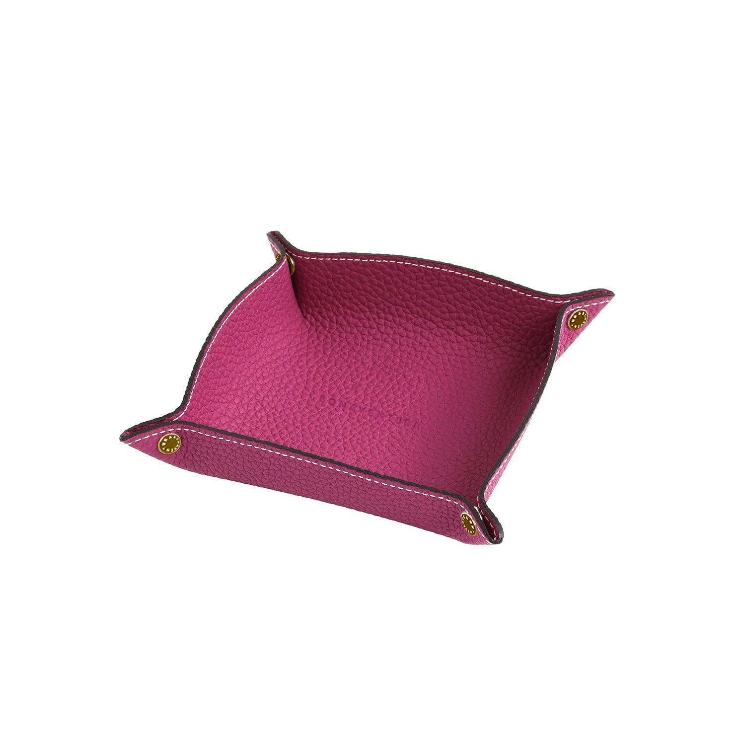 Valet Tray Shrink Leather (Anemone Purple - Small)
