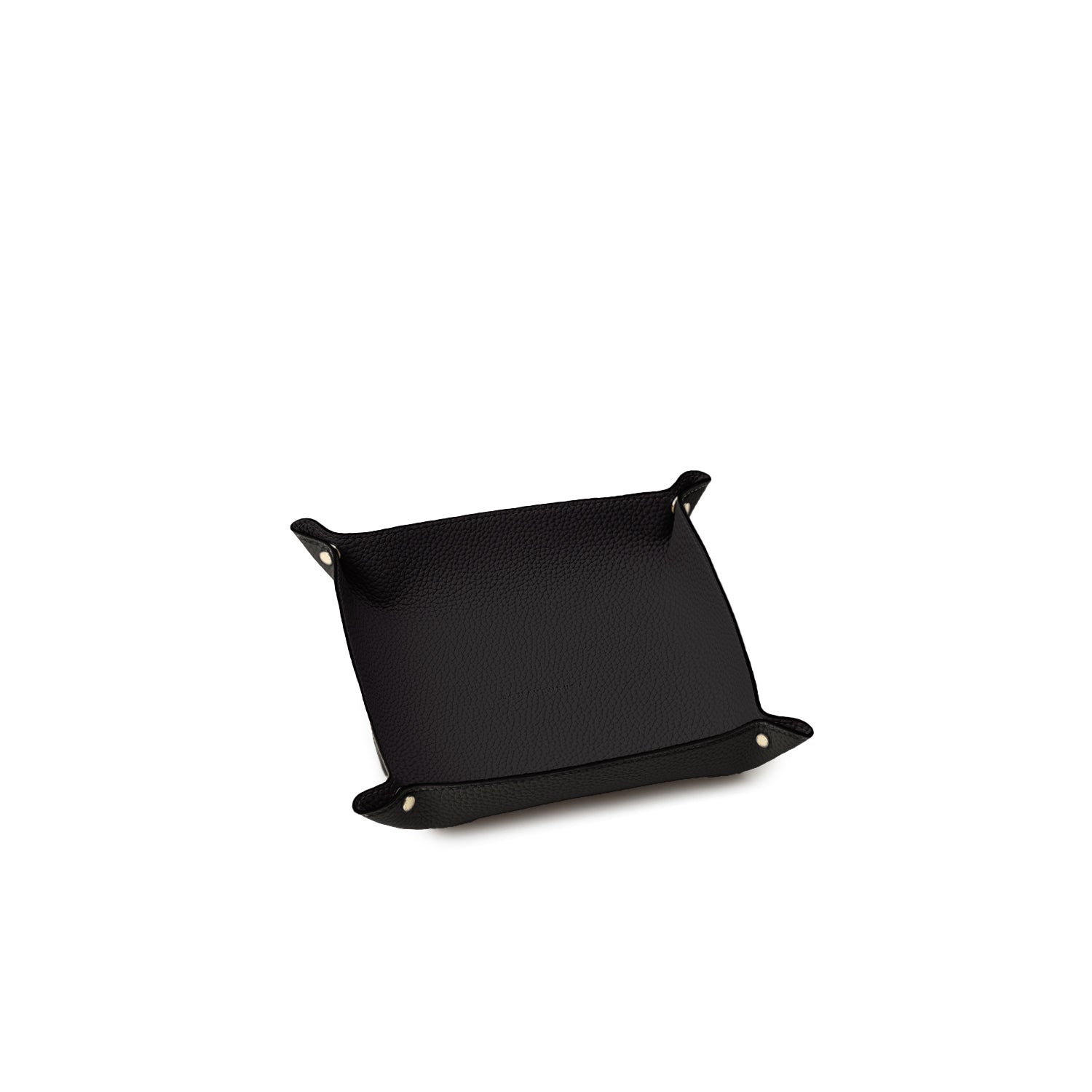 Valet Tray Shrink Leather (Black - Medium)