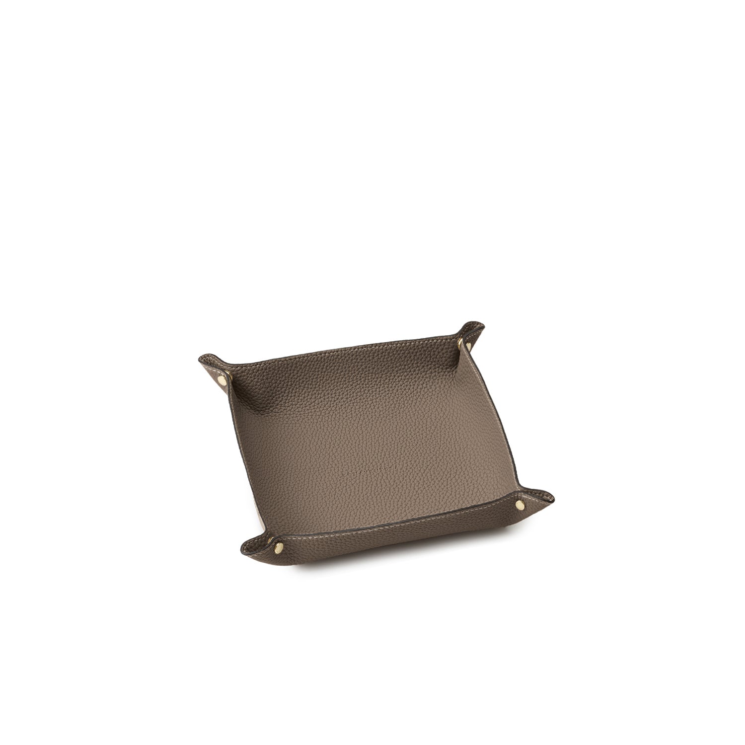 Valet Tray Shrink Leather (Etoupe - Medium)