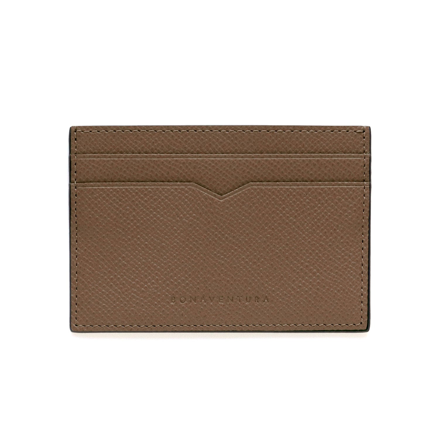 Slim Card Case Nobile Leather (Etoupe)