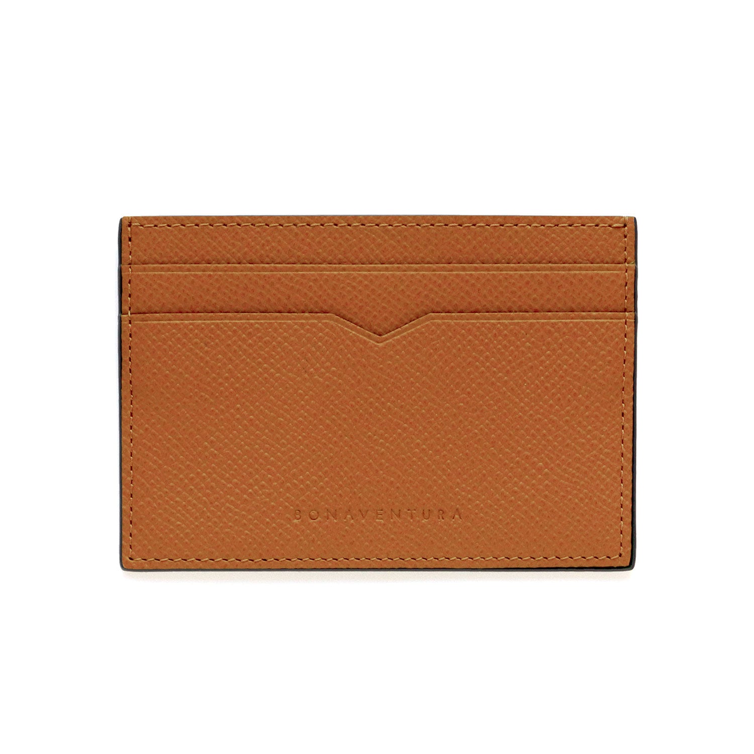 Slim Card Case Nobile Leather (Gold)