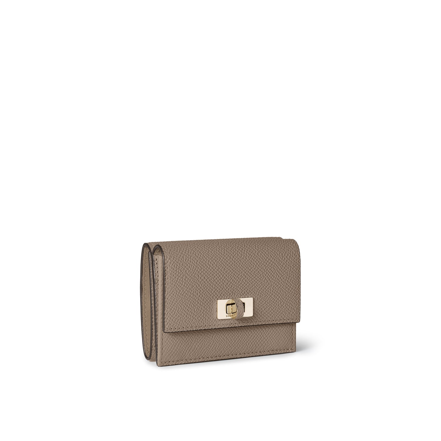 Vittoria Small Wallet Nobile Leather (Etoupe)