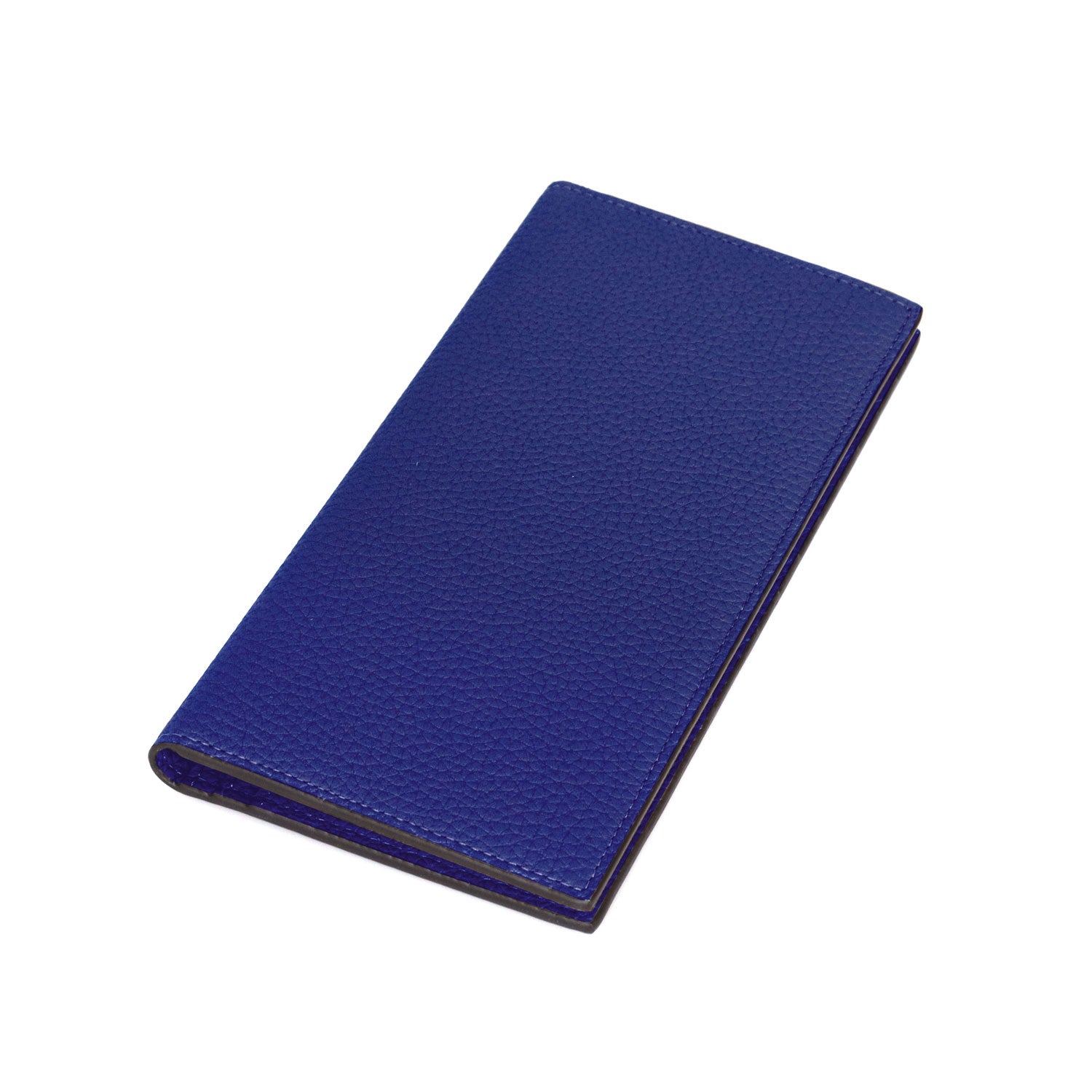 Long Wallet Shrink Leather (Electric Blue)