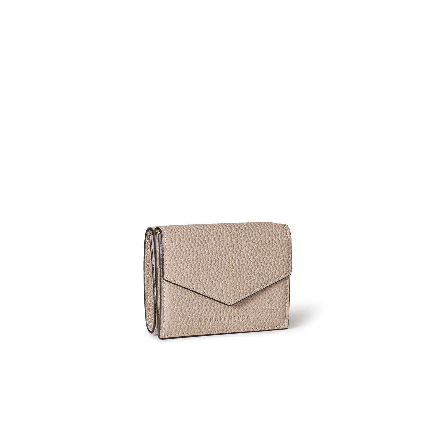 Small Wallet All Shrink Leather (Greige)