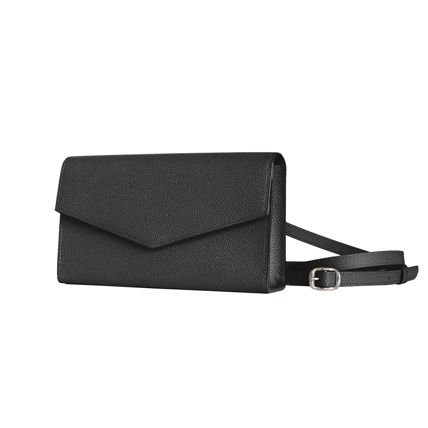 Crossbody Waist Bag Nobile Leather (Black)