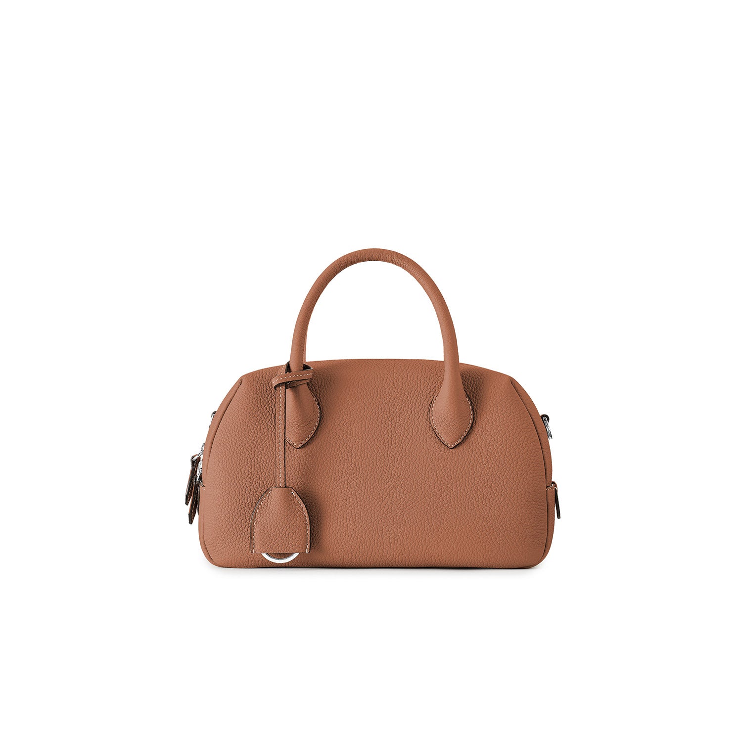Ava Boston Bag Shrink Leather (Camel - Mini)