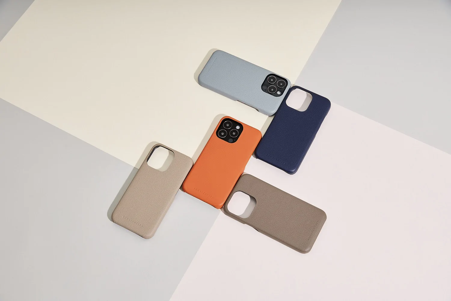 Leather iPhone Back Cover Cases