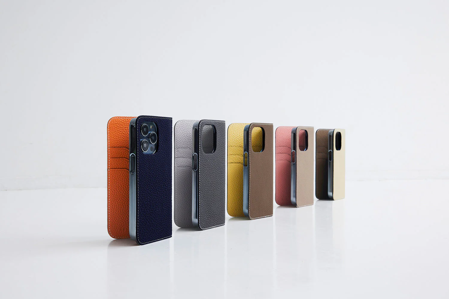 Shrink Leather Diary Cases for iPhone