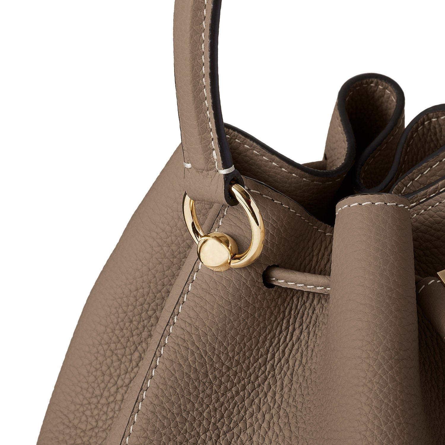 Angelica Bucket Bag Shrink Leather