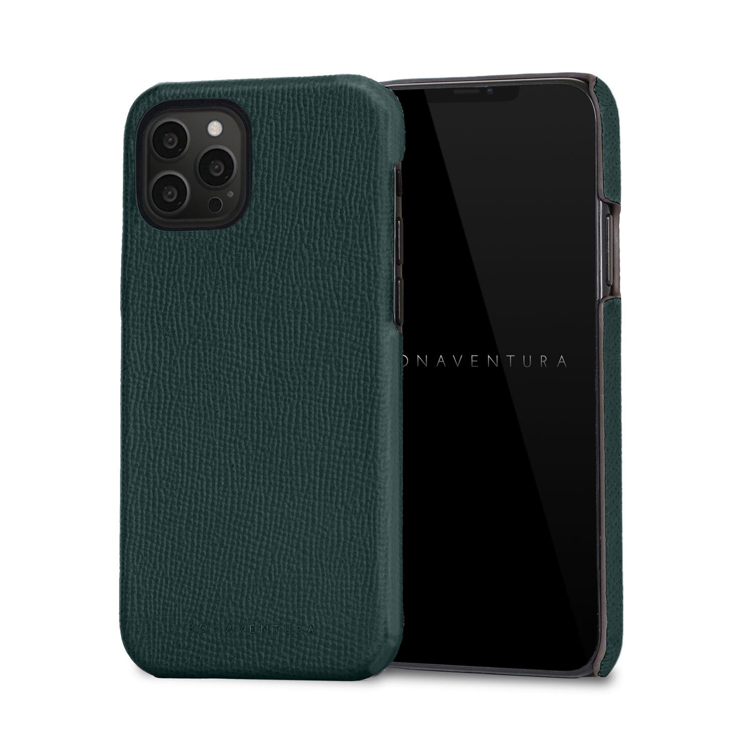 iPhone 13 Pro Max Back Cover Case Nobile Leather (Malachite Green)