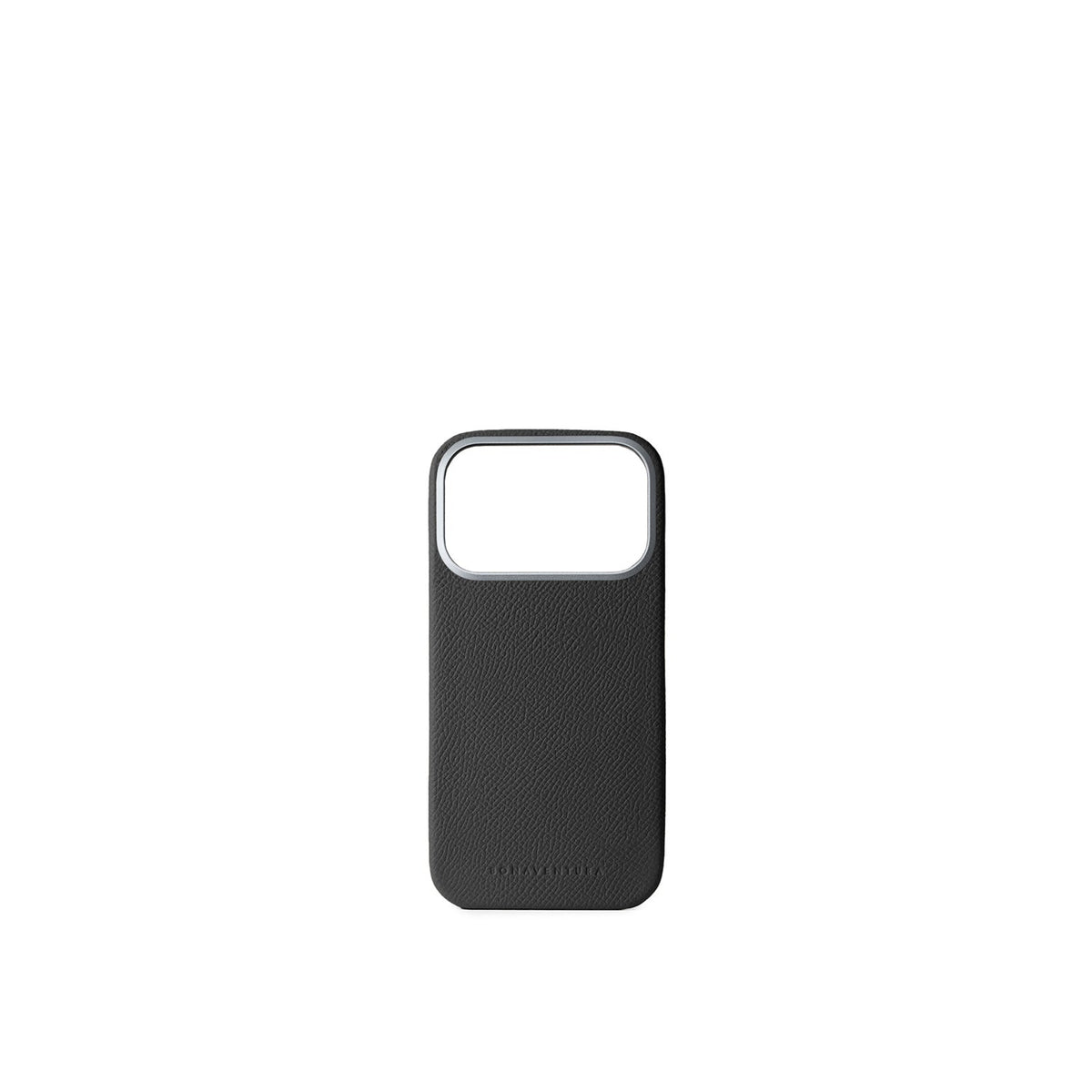 iPhone 18 Pro Back Cover Case Nobile Leather (Black)