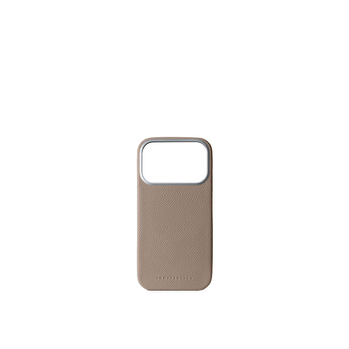 iPhone 18 Pro Back Cover Case Nobile Leather (Etoupe)