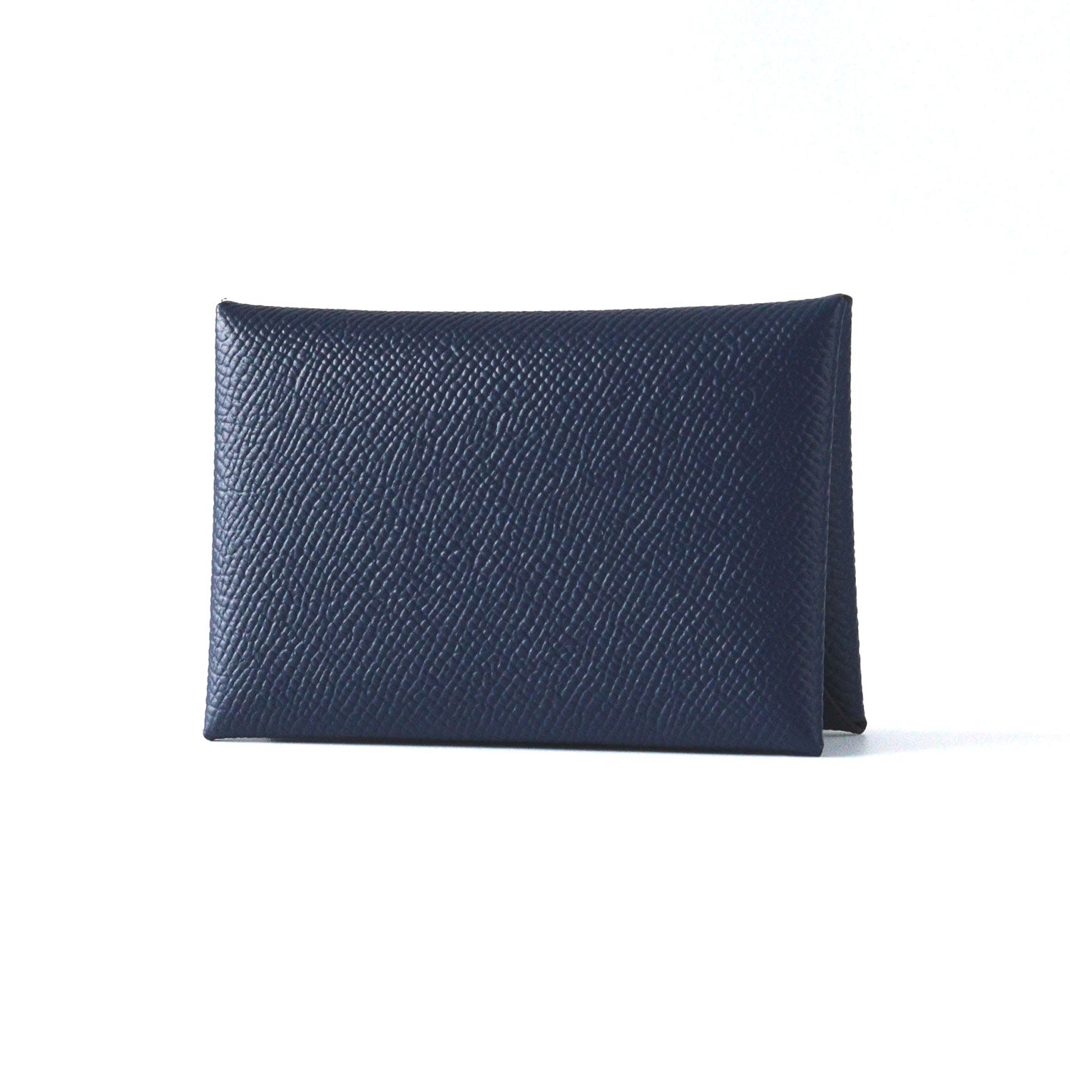 Business Card Case with Sleeve Nobile Leather (Navy)