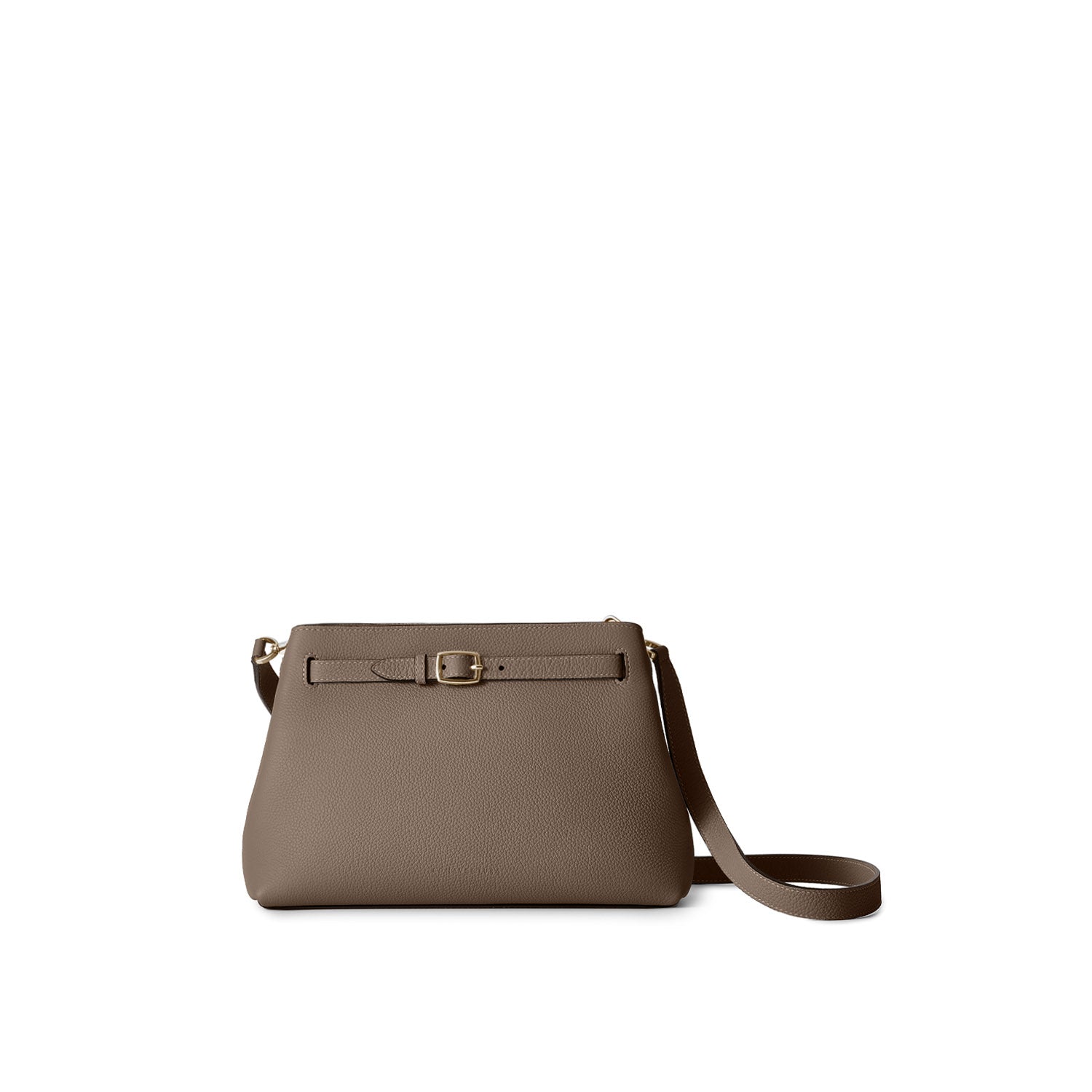 Claire Crossbody Bag Shrink Leather (Etoupe)