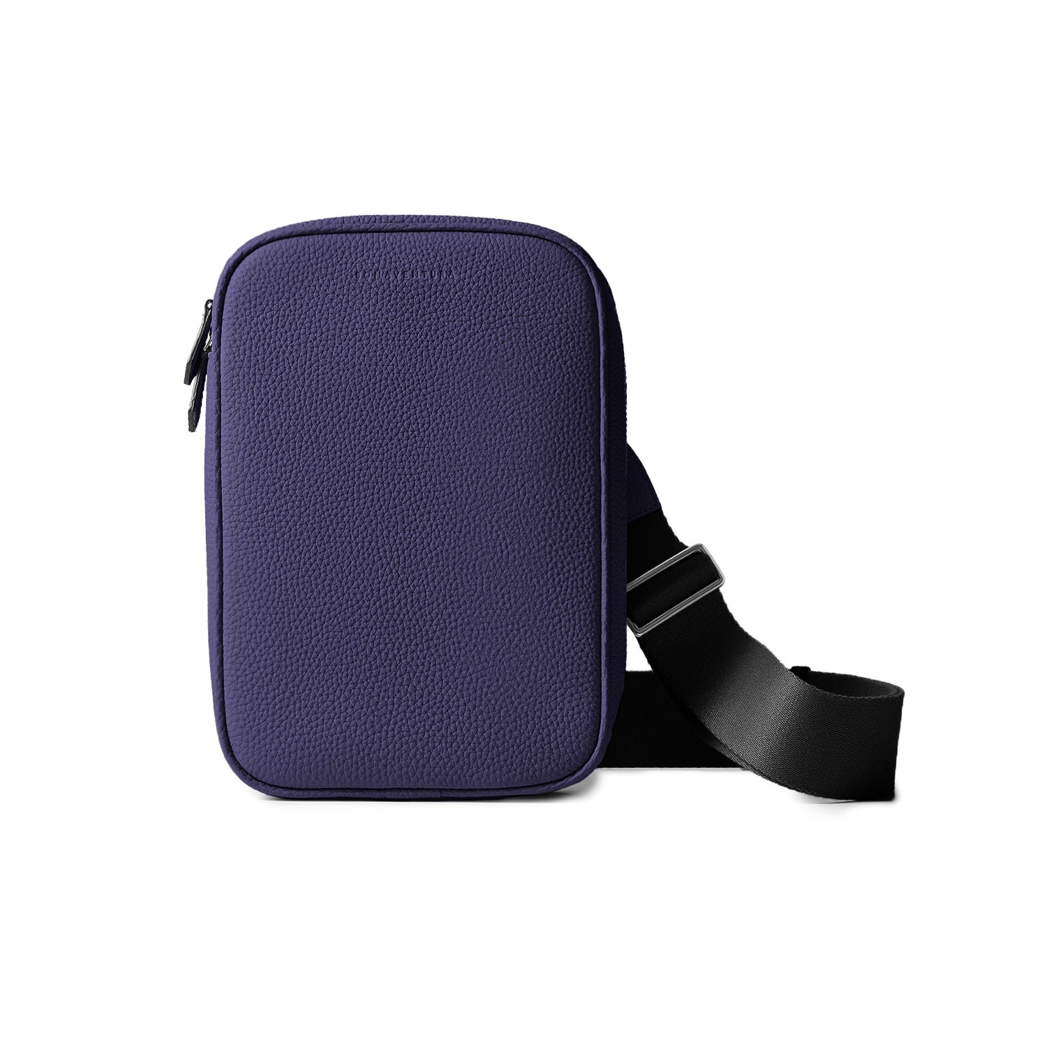 Paolo Crossbody Bag Shrink Leather (Indigo Blue)