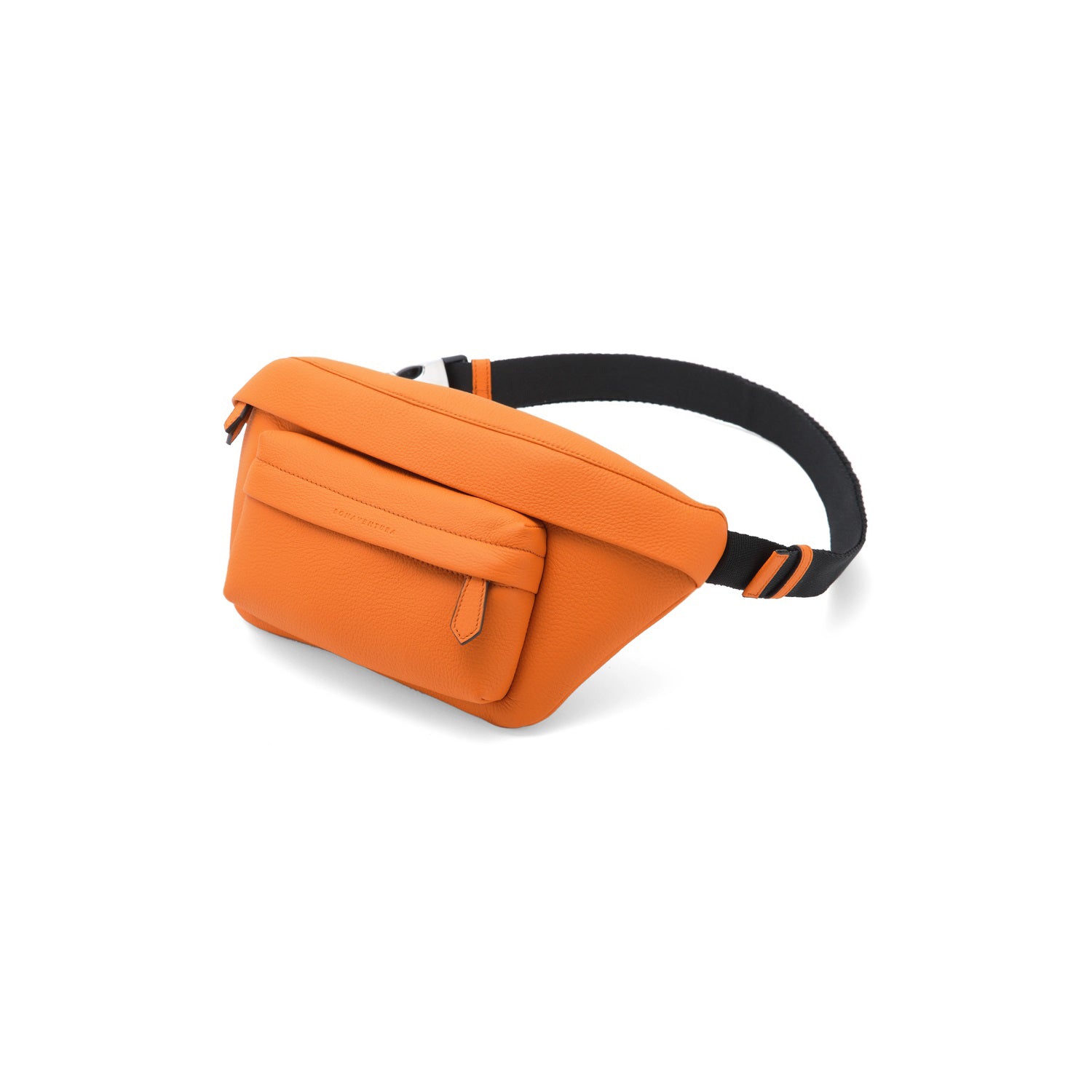 Luca Crossbody Bag Shrink Leather (Orange)