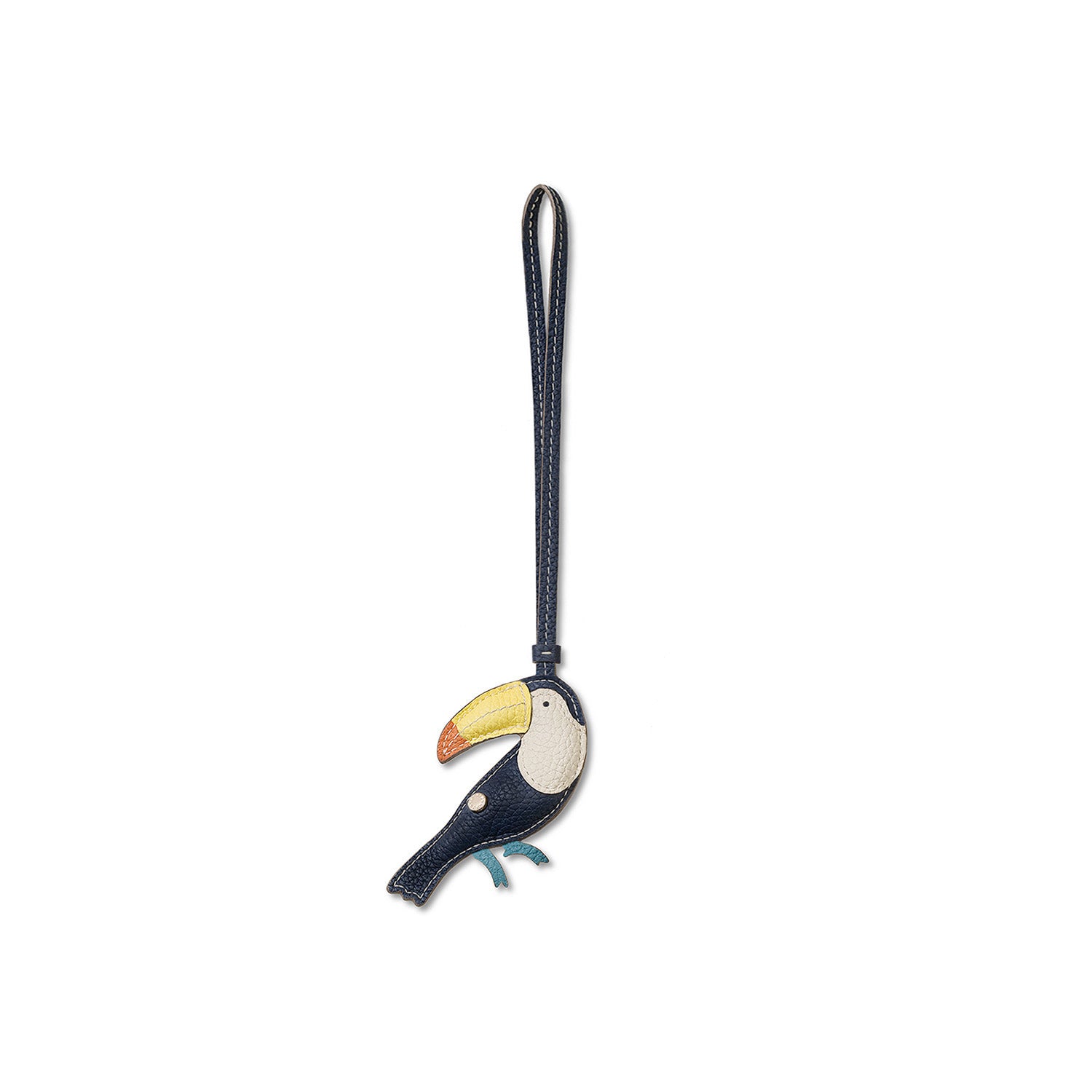動物吊飾 Toucan Shrink Leather