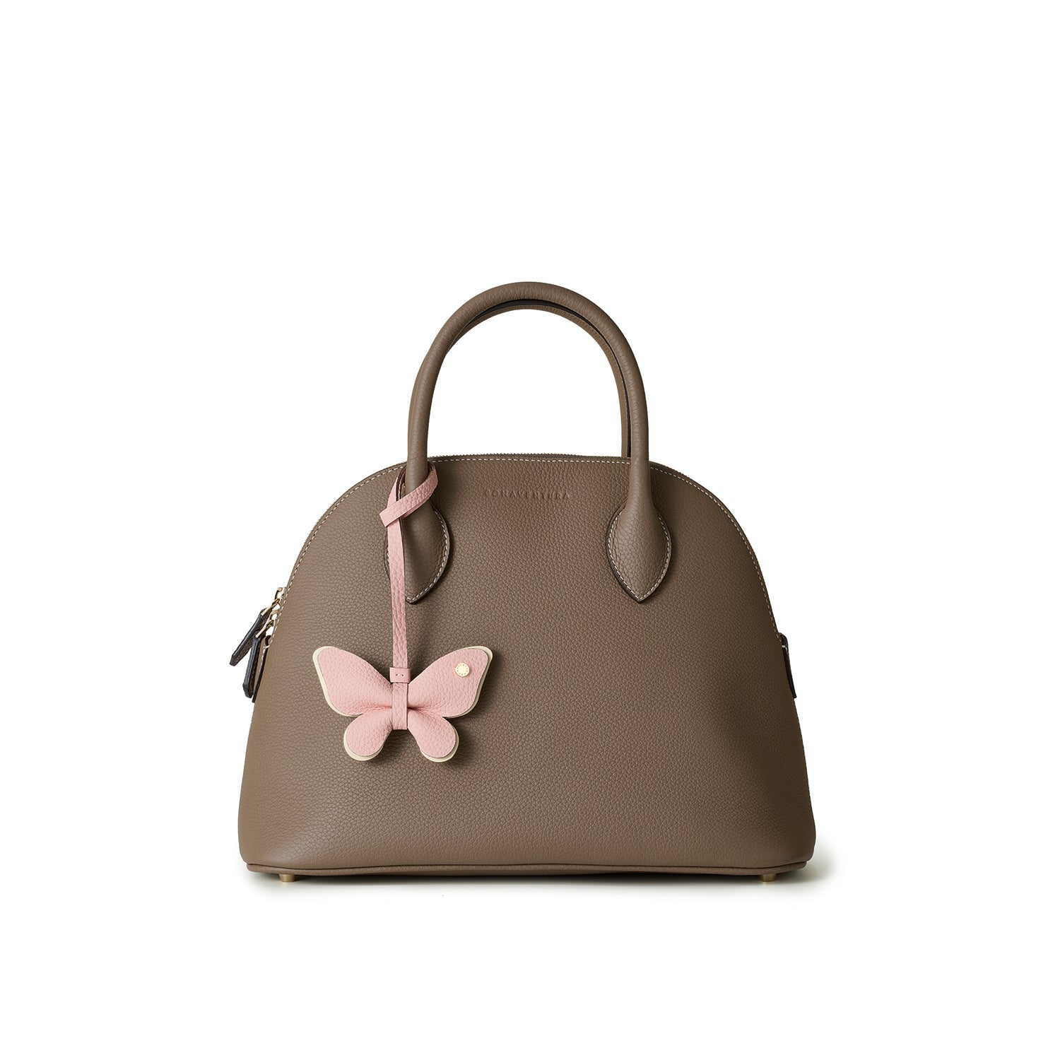 ボナベンチュラ　チャーム Animal Charm Butterfly Shrink Leather