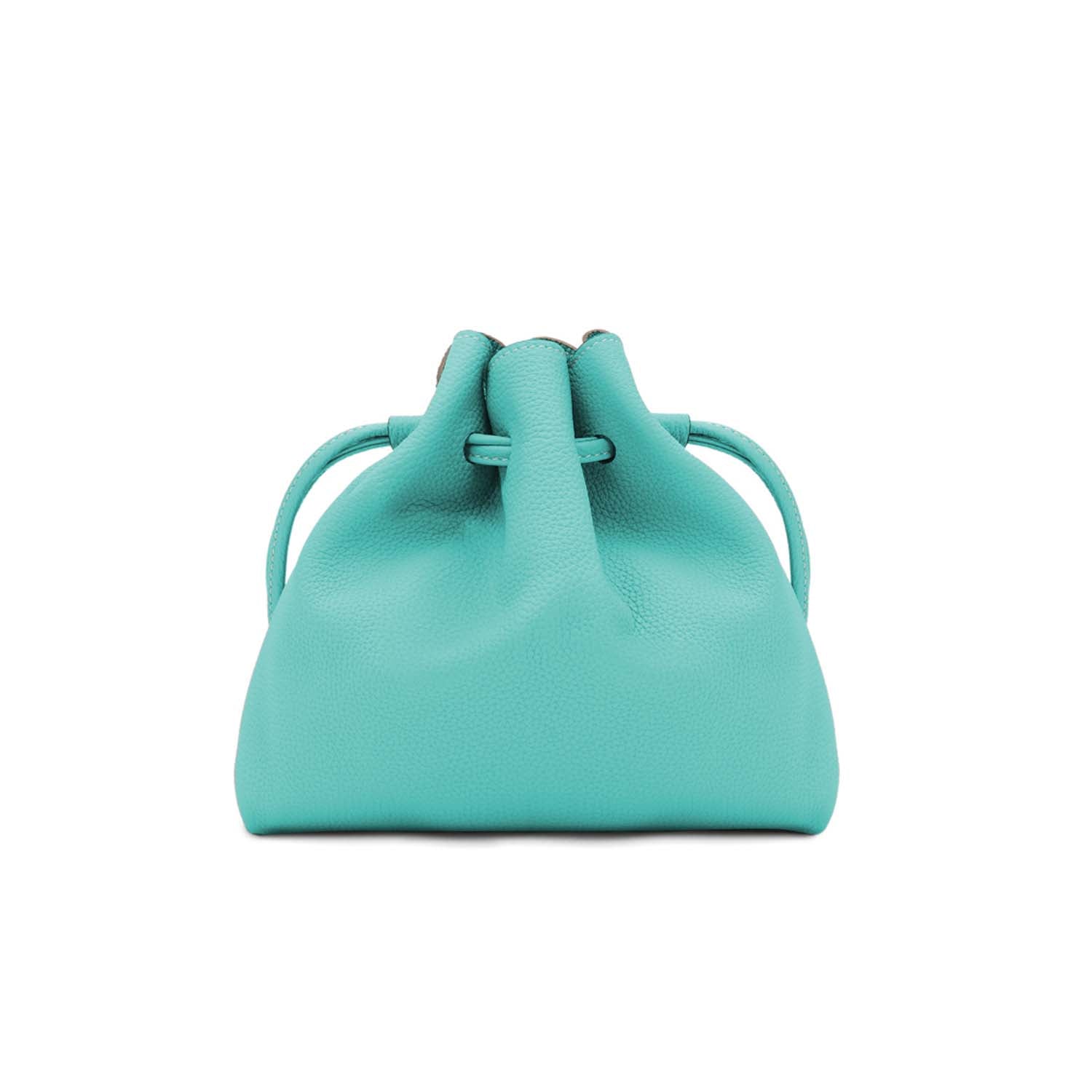 Noa Bag Shrink Leather (Atoll Blue (Etoupe edge paint))