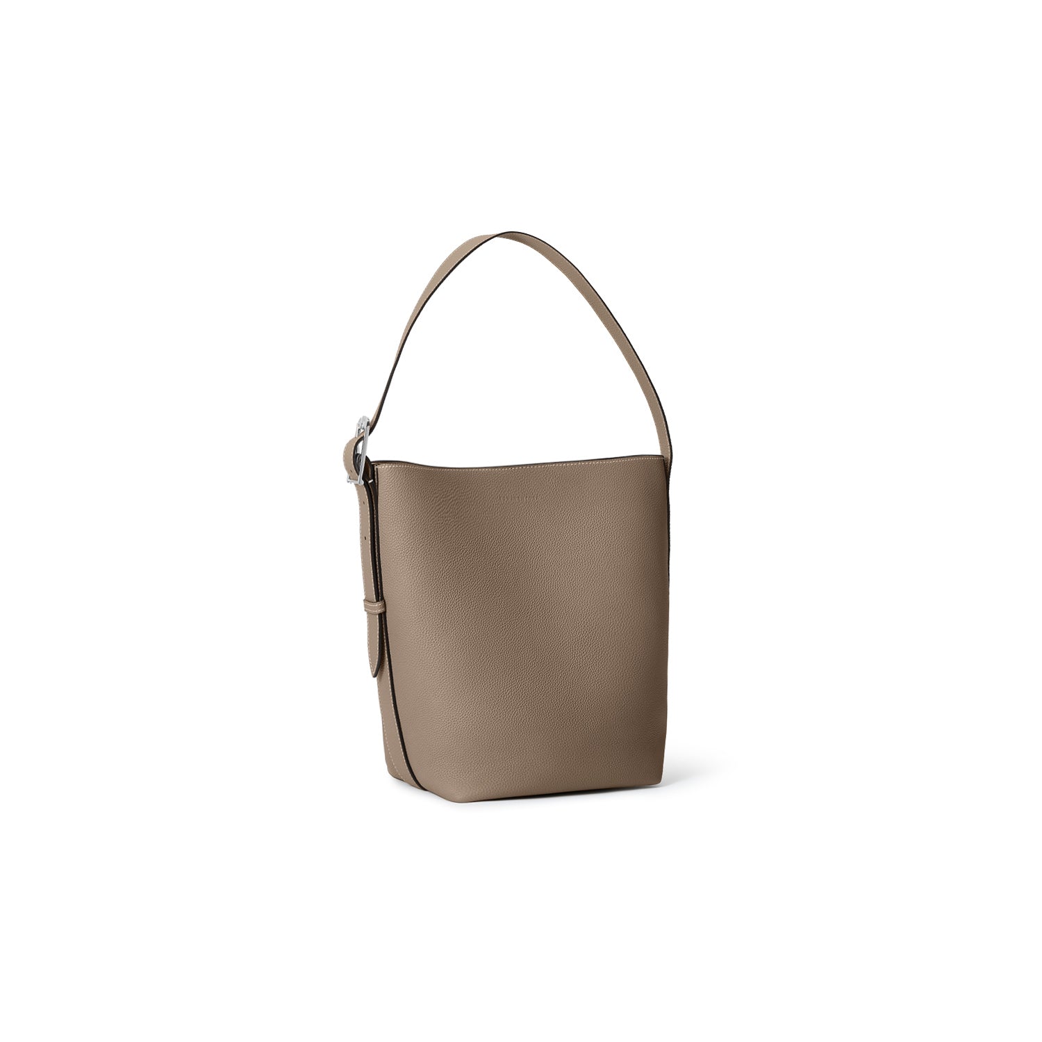 Mina Open Bucket Bag Shrink Leather