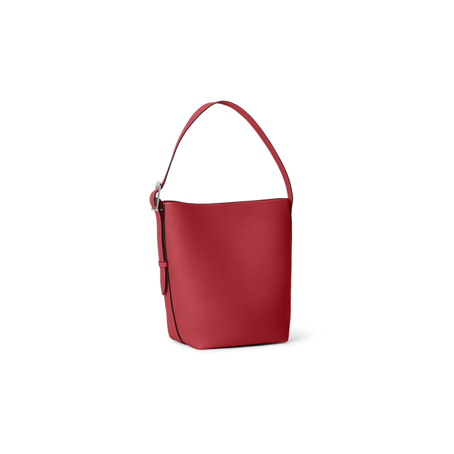 Mina Open Bucket Bag Shrink Leather