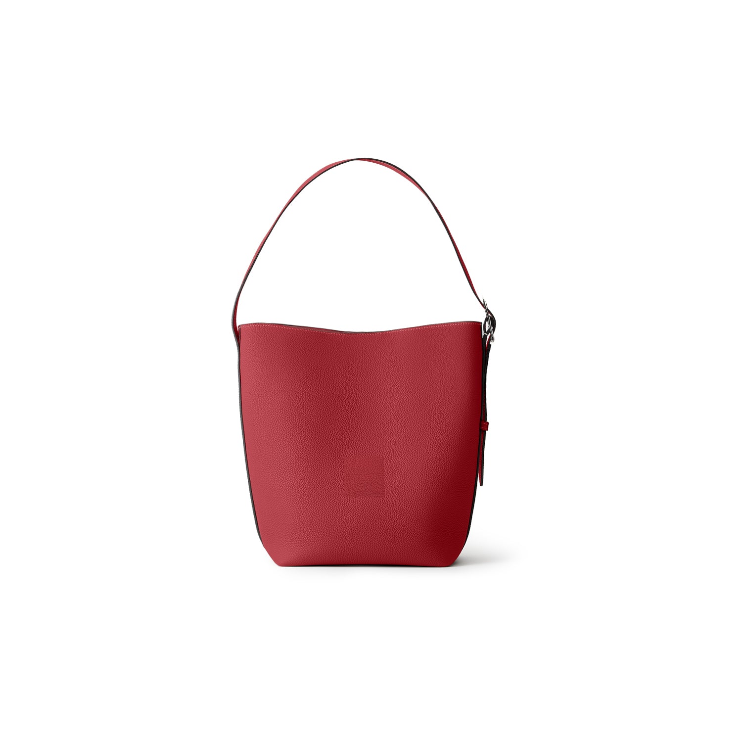 Mina Open Bucket Bag Shrink Leather