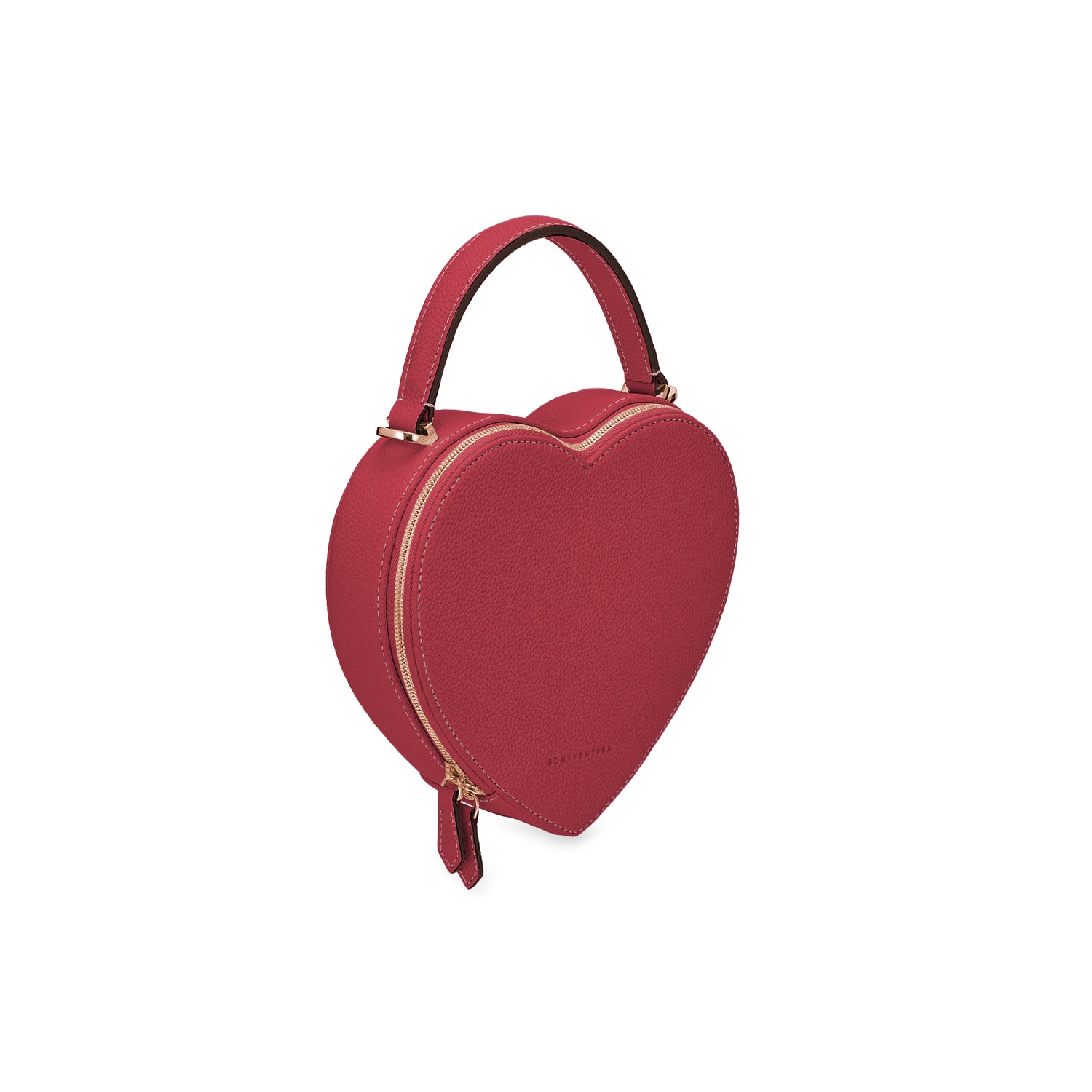 美品！BONAVENTURA ボナベンチュラ ハート バッグ Alia Alia Heart Bag Shrink Leather