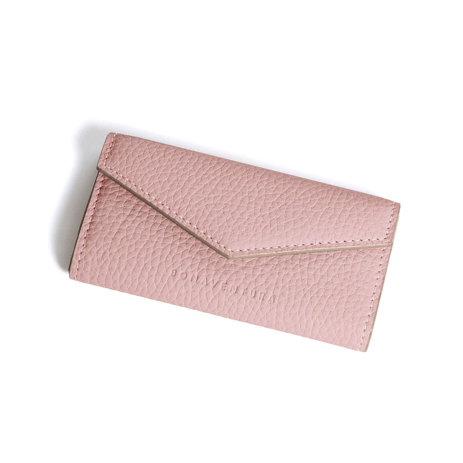 Slim Key Case Shrink Leather (Sakura Pink (Etoupe edge paint))