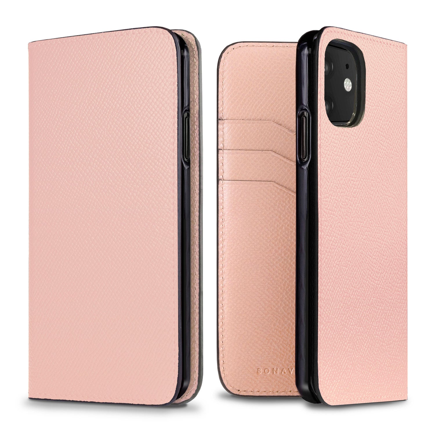 iPhone 11 Diary Case Nobile Leather (Shell Pink)