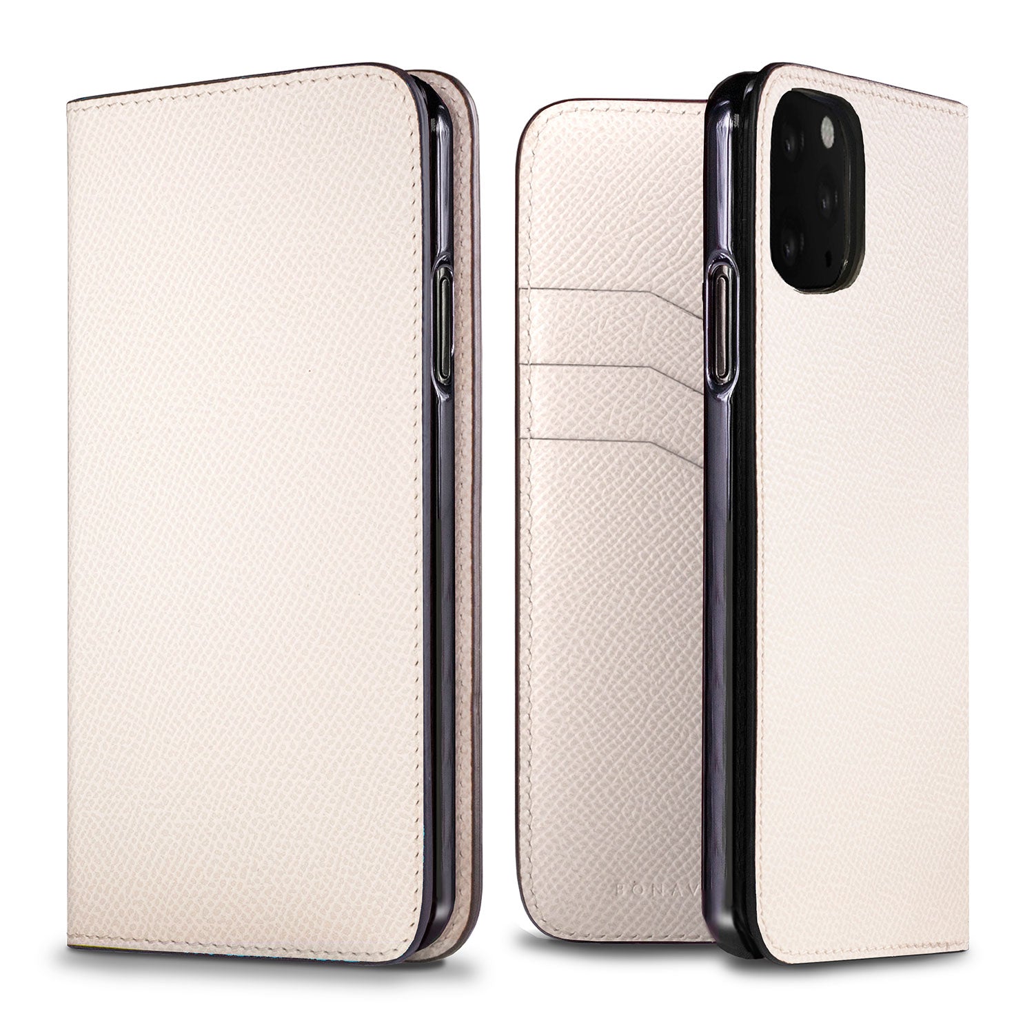 iPhone 11 Diary Case Nobile Leather (White)