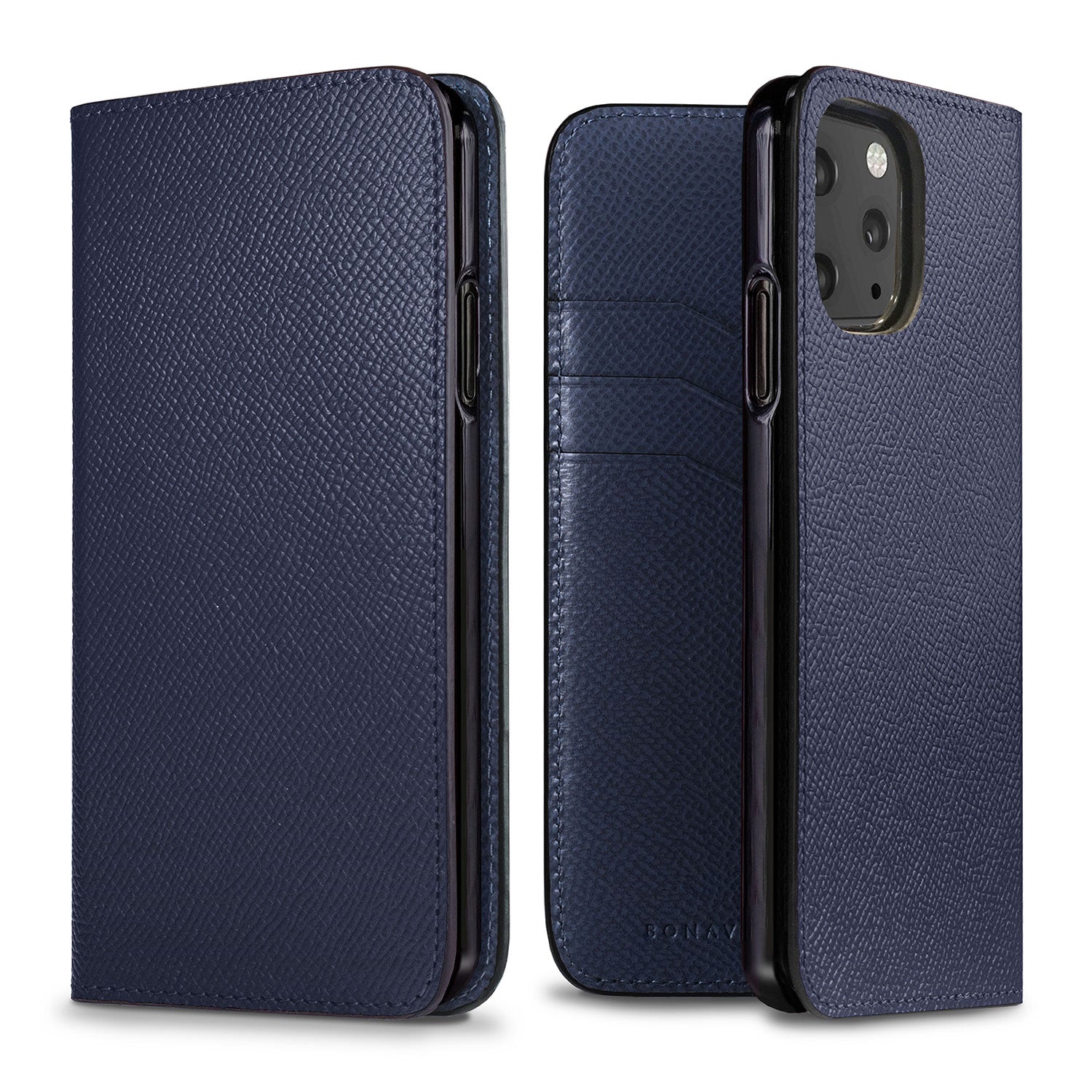 iPhone 11 Pro Diary Case Nobile Leather (Navy)