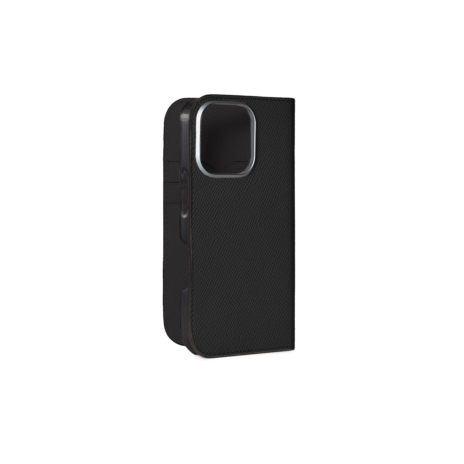 iPhone 16 Pro Diary Case Nobile Leather (Black)