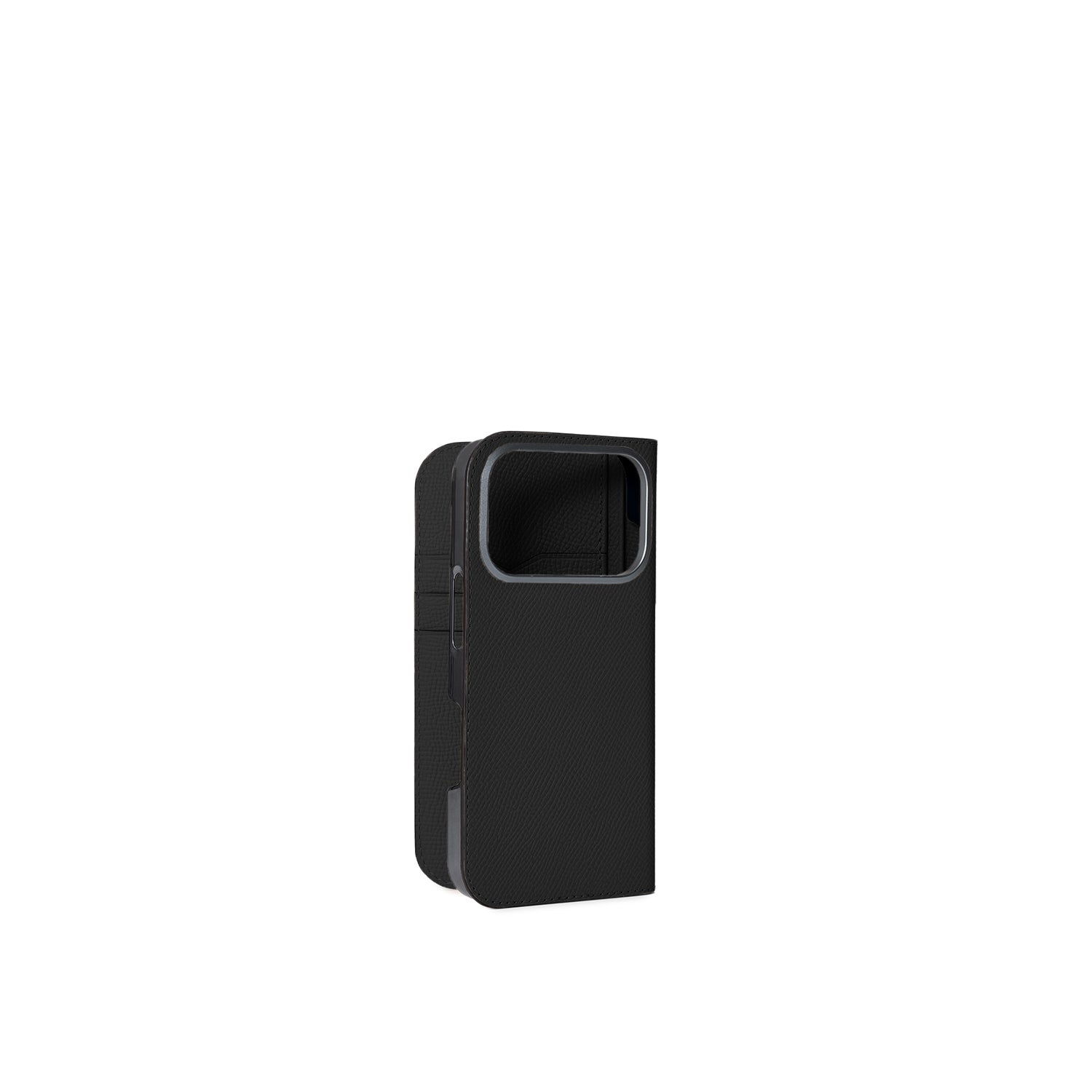 iPhone 17 Pro Diary Case Nobile Leather (Black)