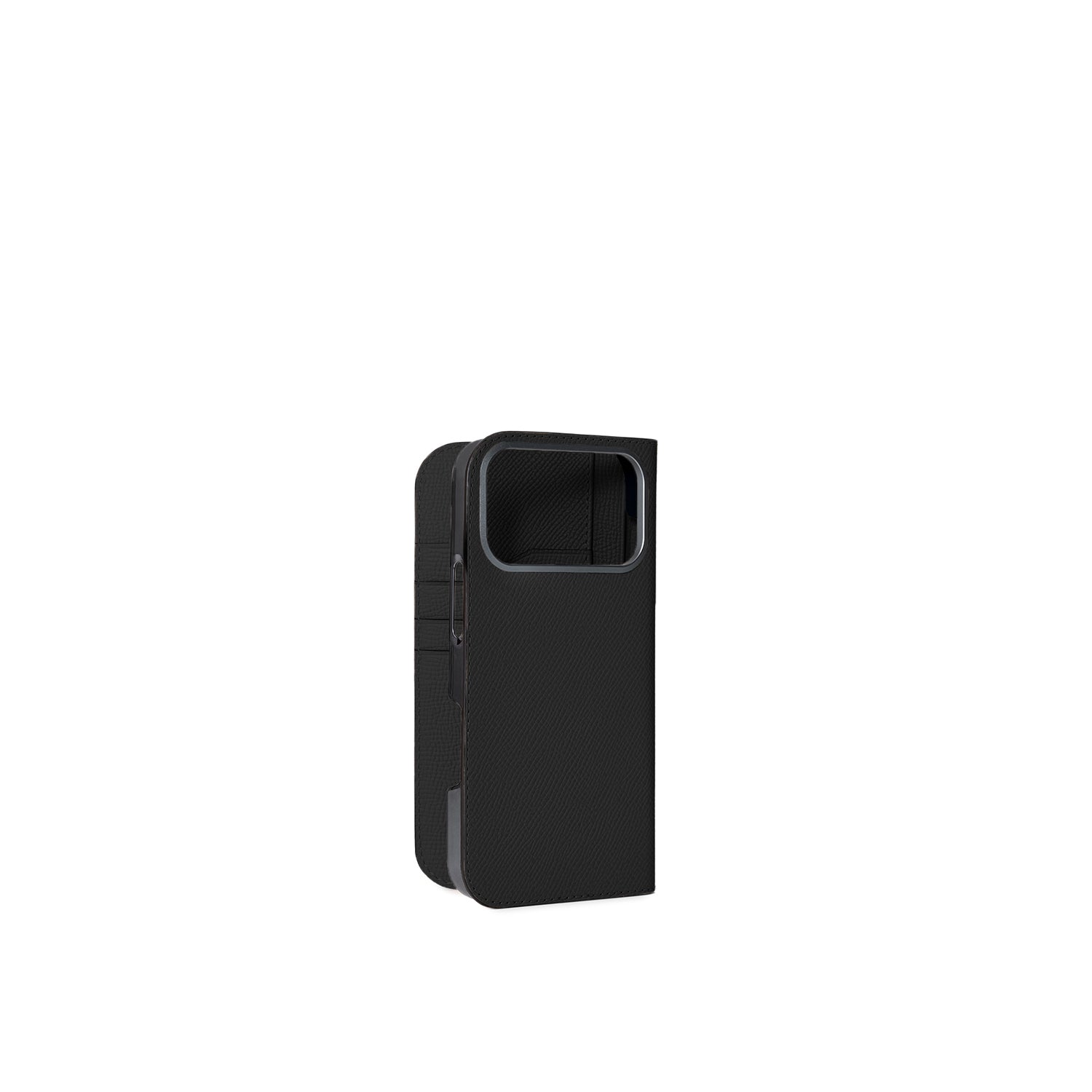iPhone 17 Pro Max Diary Case Nobile Leather (Black)