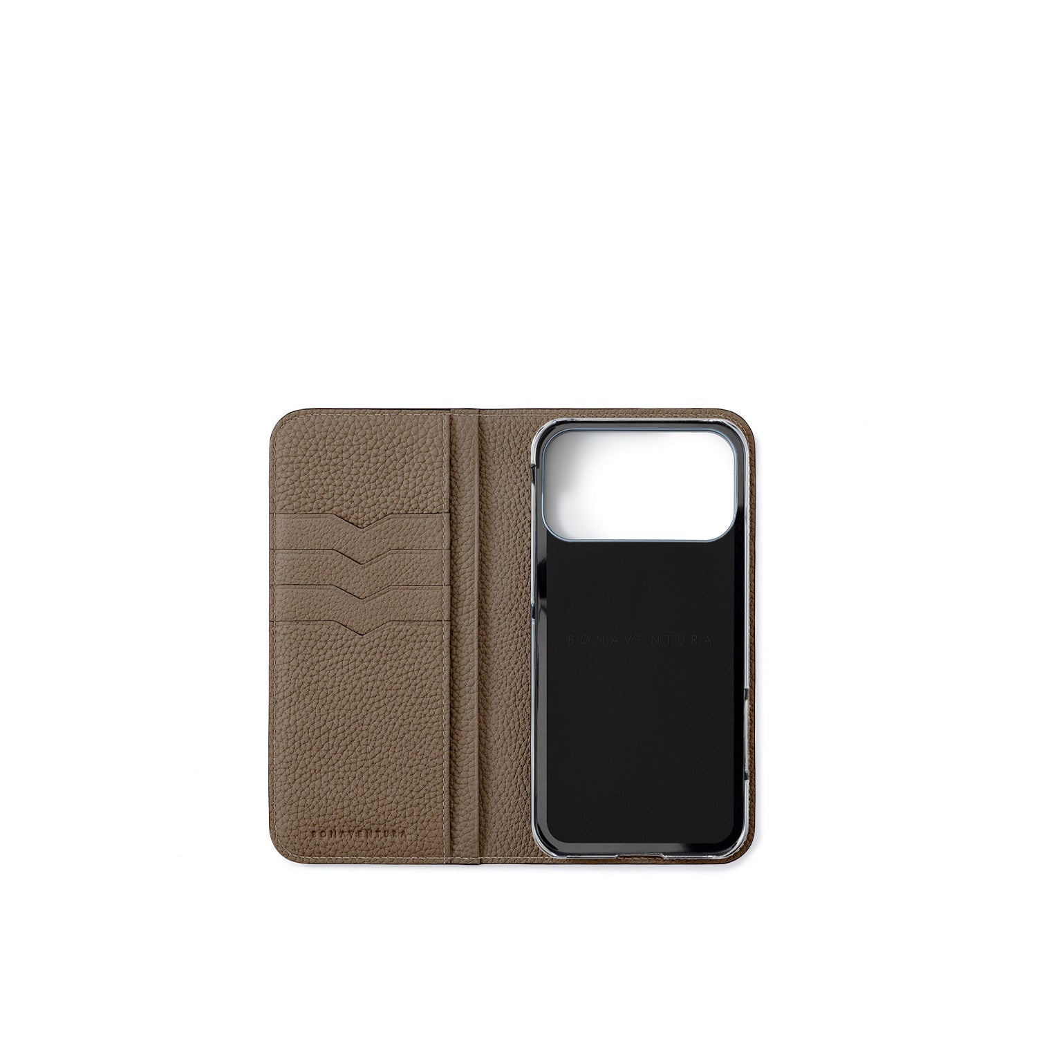 iPhone 17 Pro Max Diary Case Shrink Leather