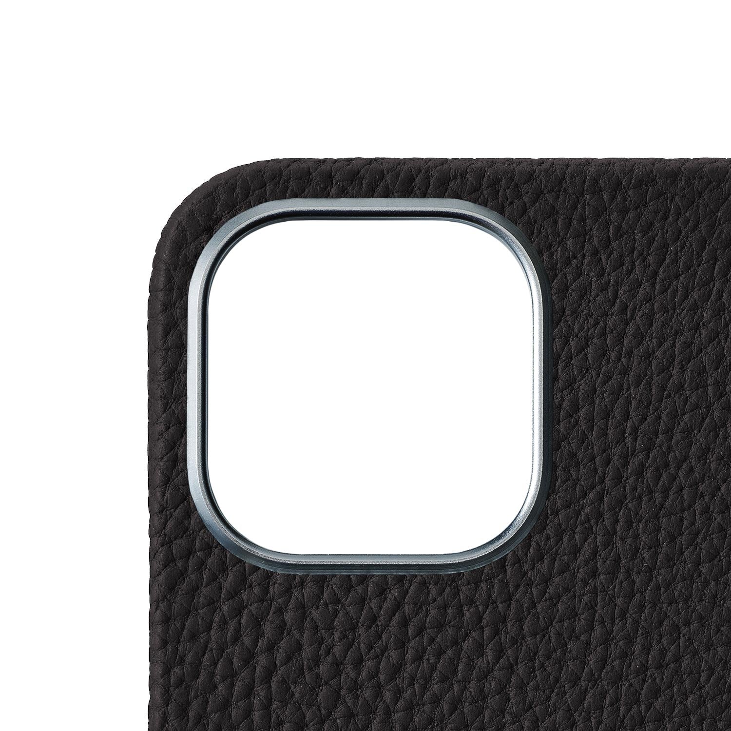 iPhone 15 Pro Max Back Cover Case Shrink Leather