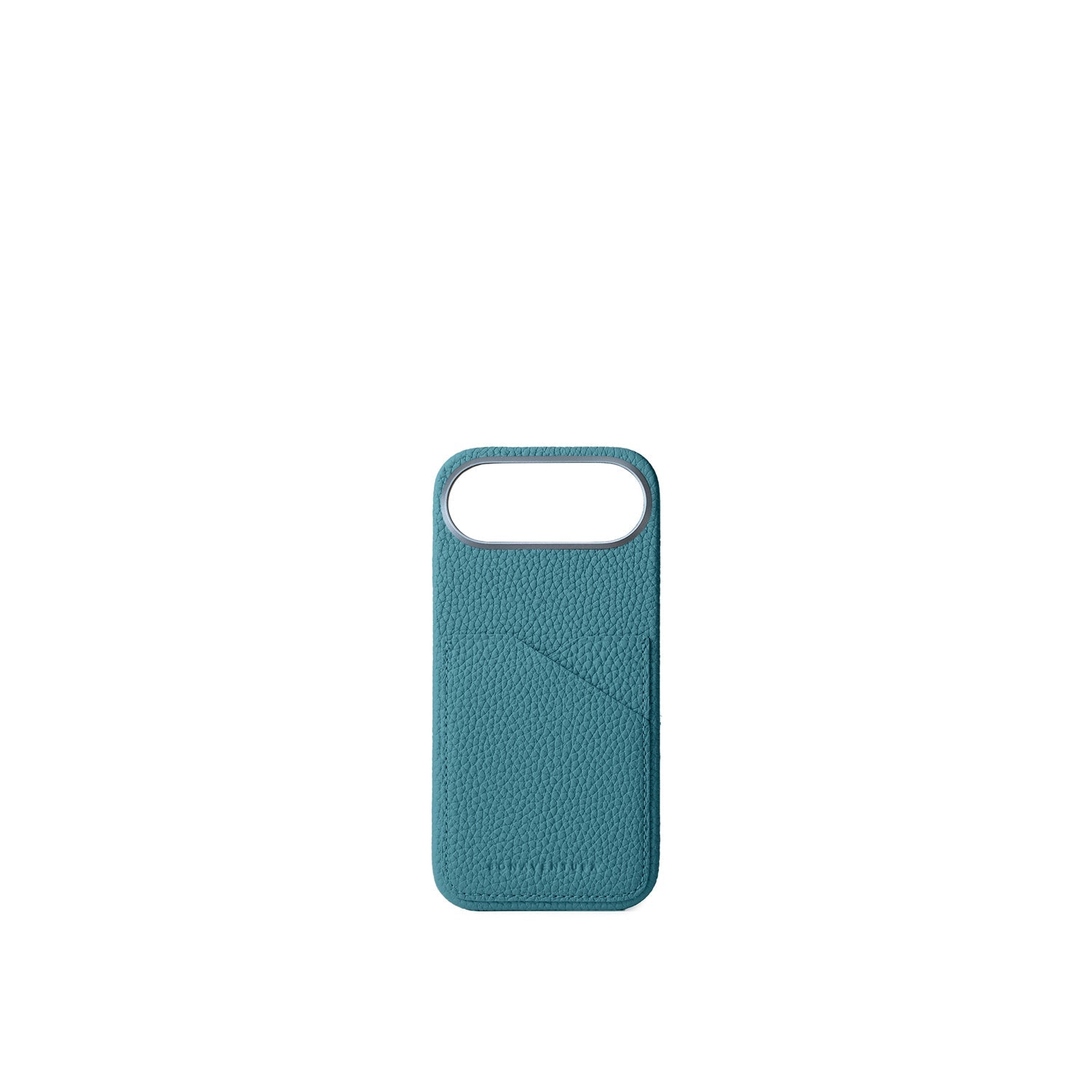 iPhone Air Back Cover Case Shrink Leather (Blue Cyan)