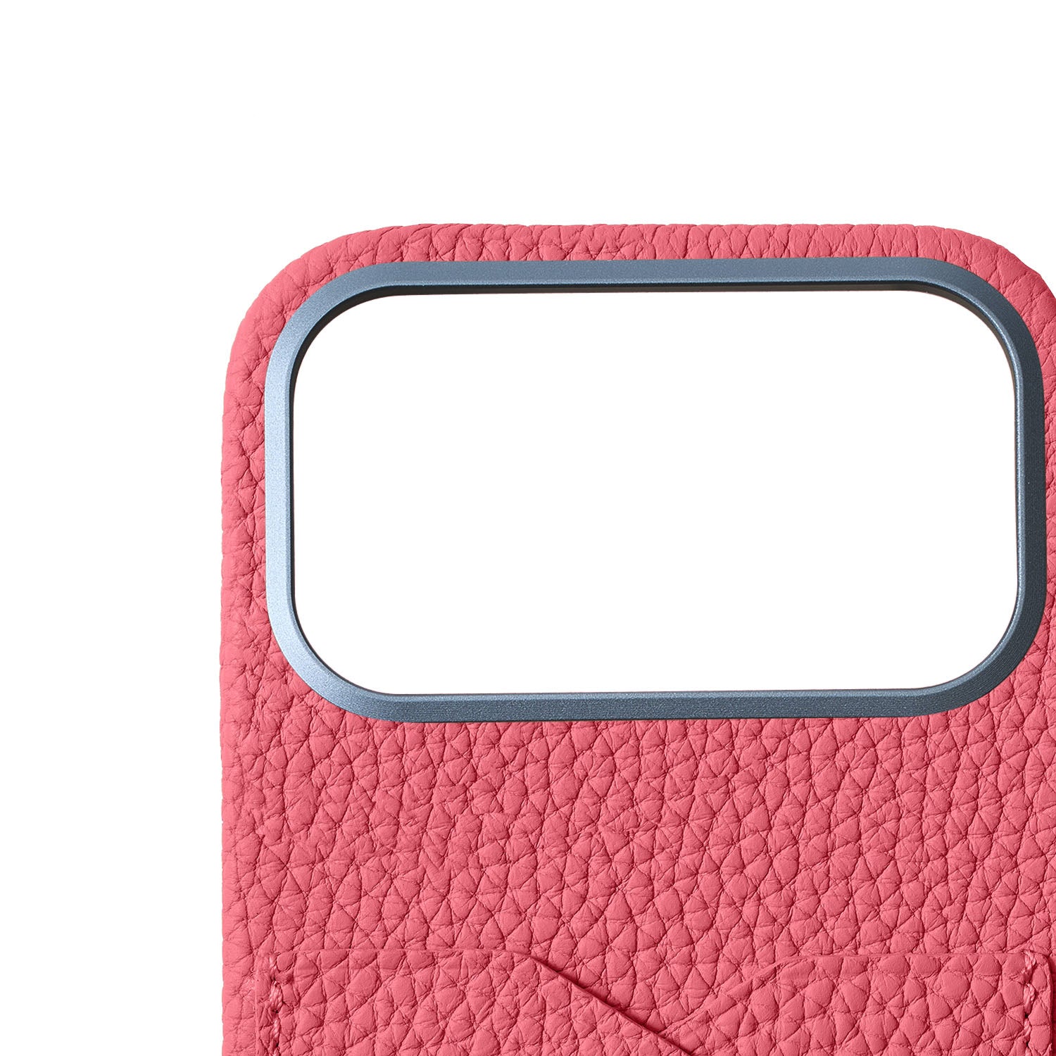 iPhone 17 Pro Max Back Cover Case Shrink Leather