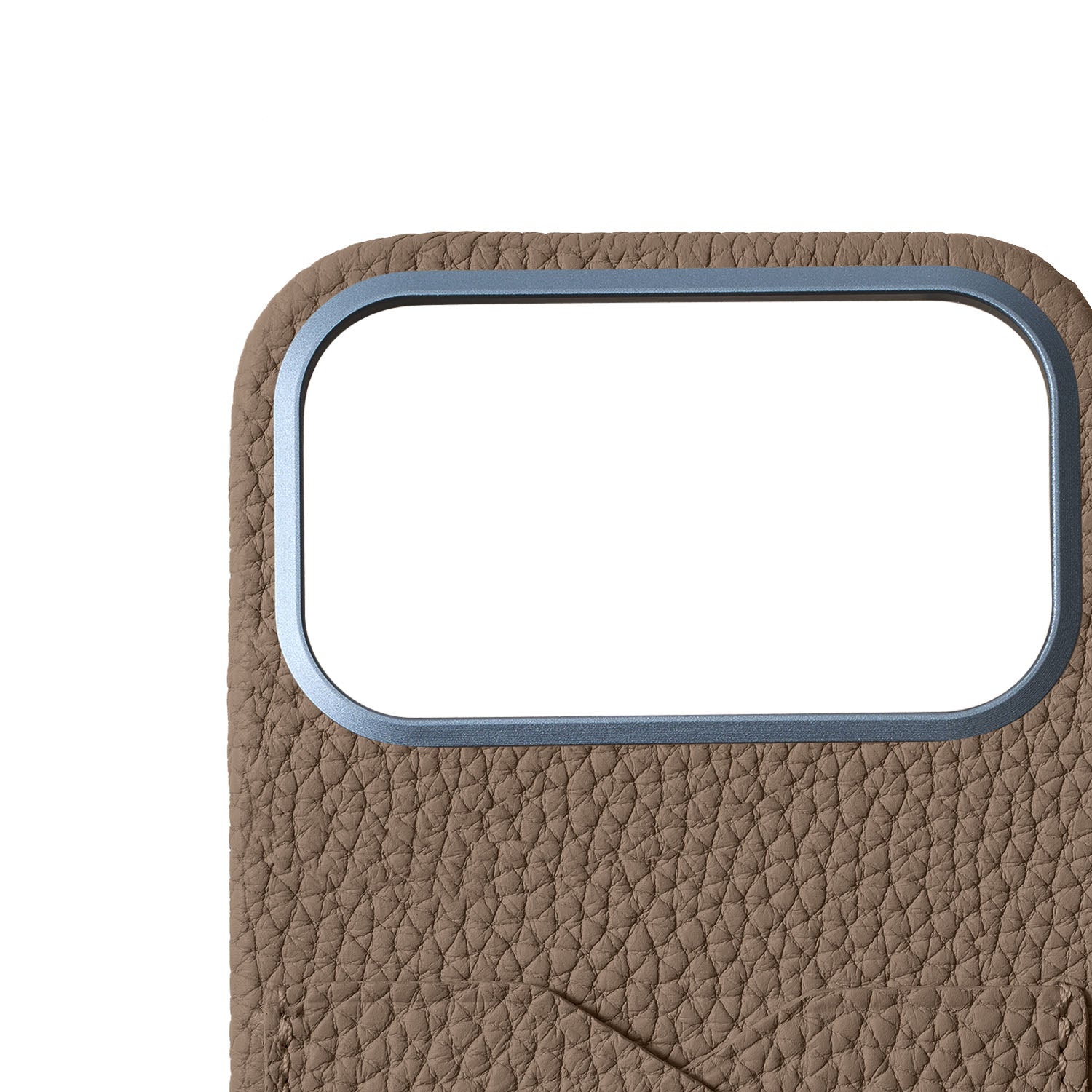iPhone 17 Pro Max Back Cover Case Shrink Leather