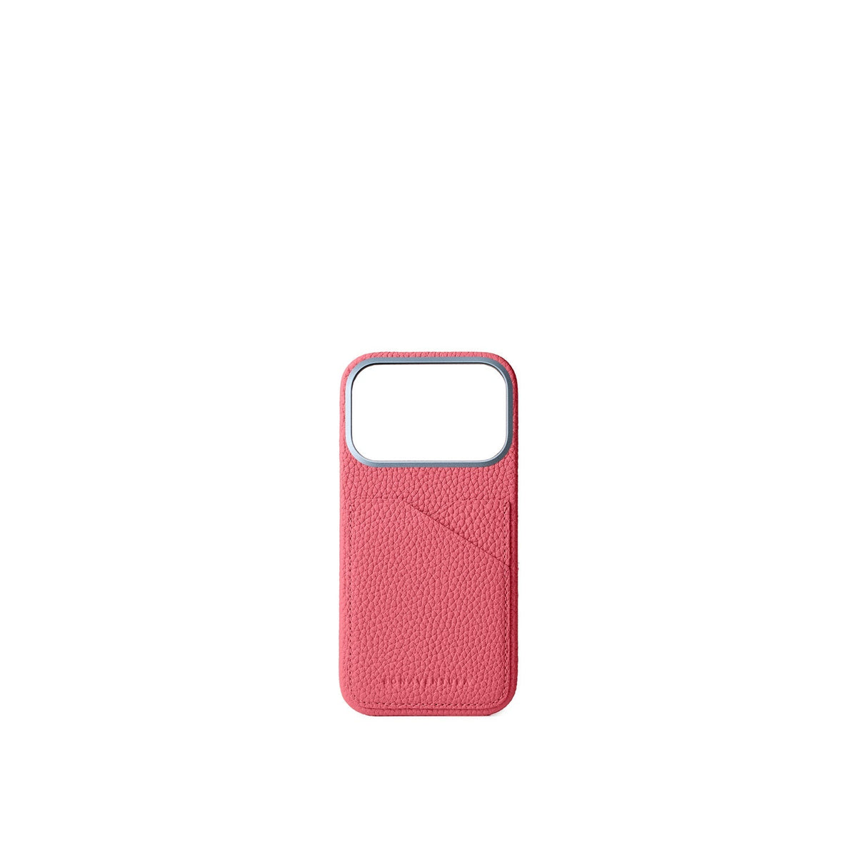 iPhone 18 Pro Back Cover Case Shrink Leather (Azalee Pink)