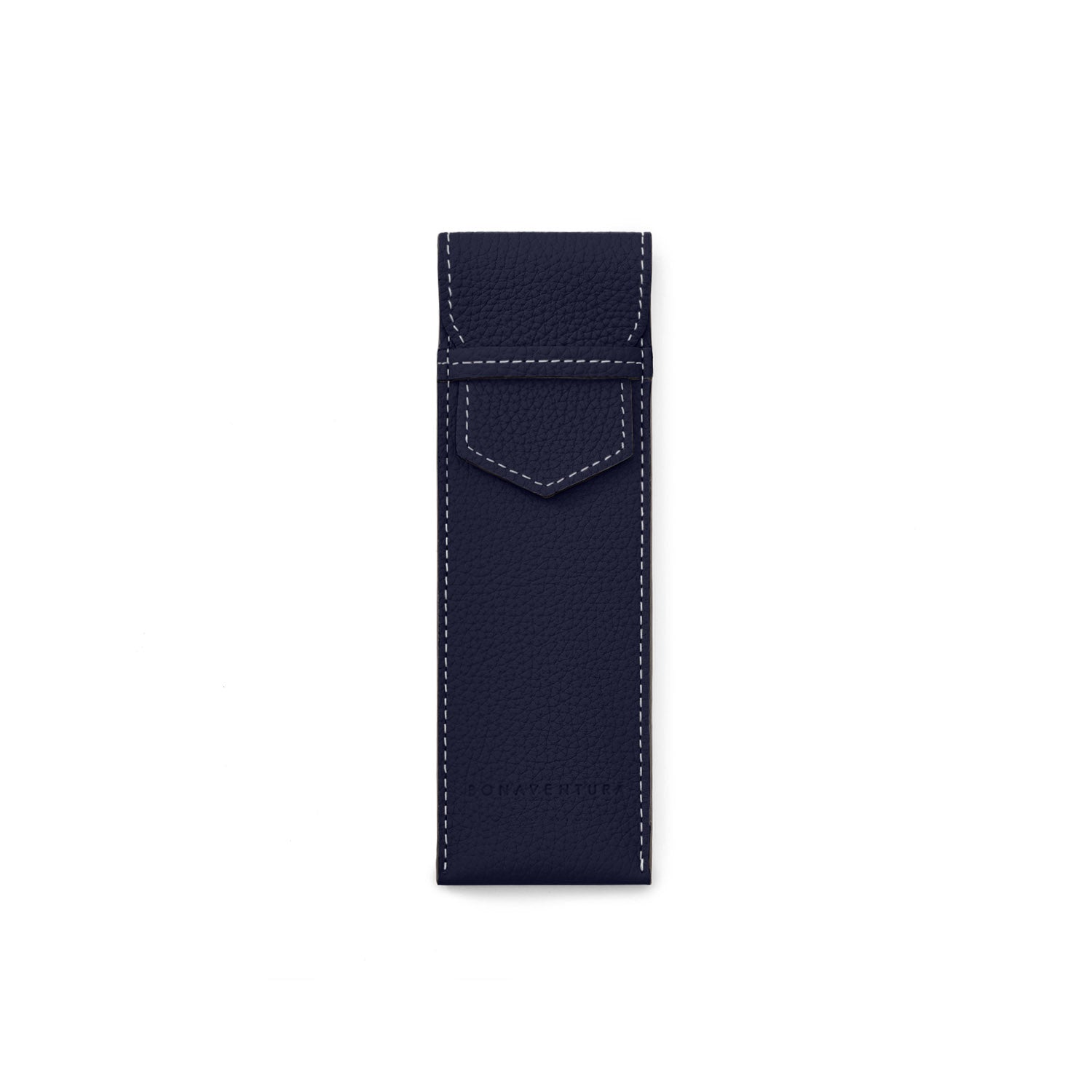 Pen Holder Shrink Leather (Navy)