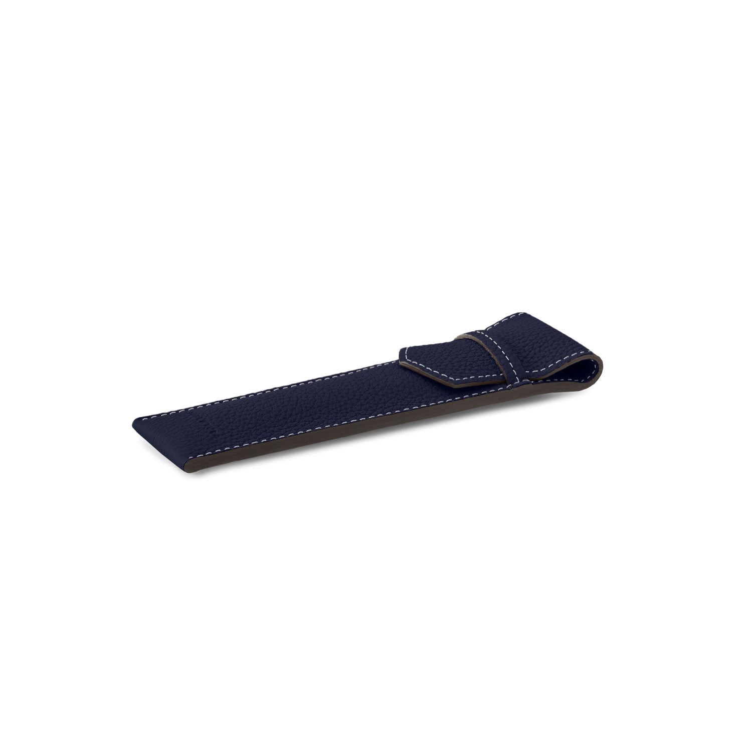 BONAVENTURA ペンホルダー シュリンクレザー ネイビー Pen Holder Shrink Leather