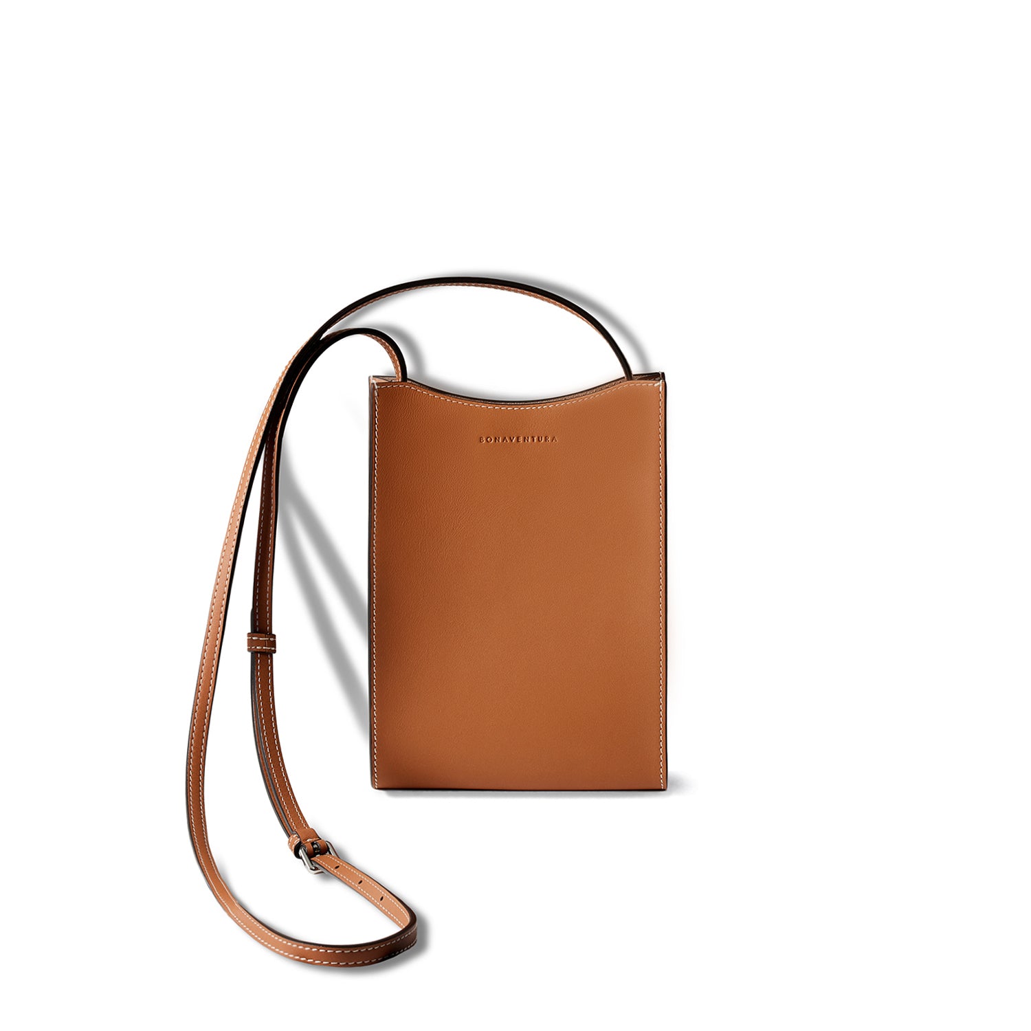 Lia Bag Smooth Leather (Camel - Mini)