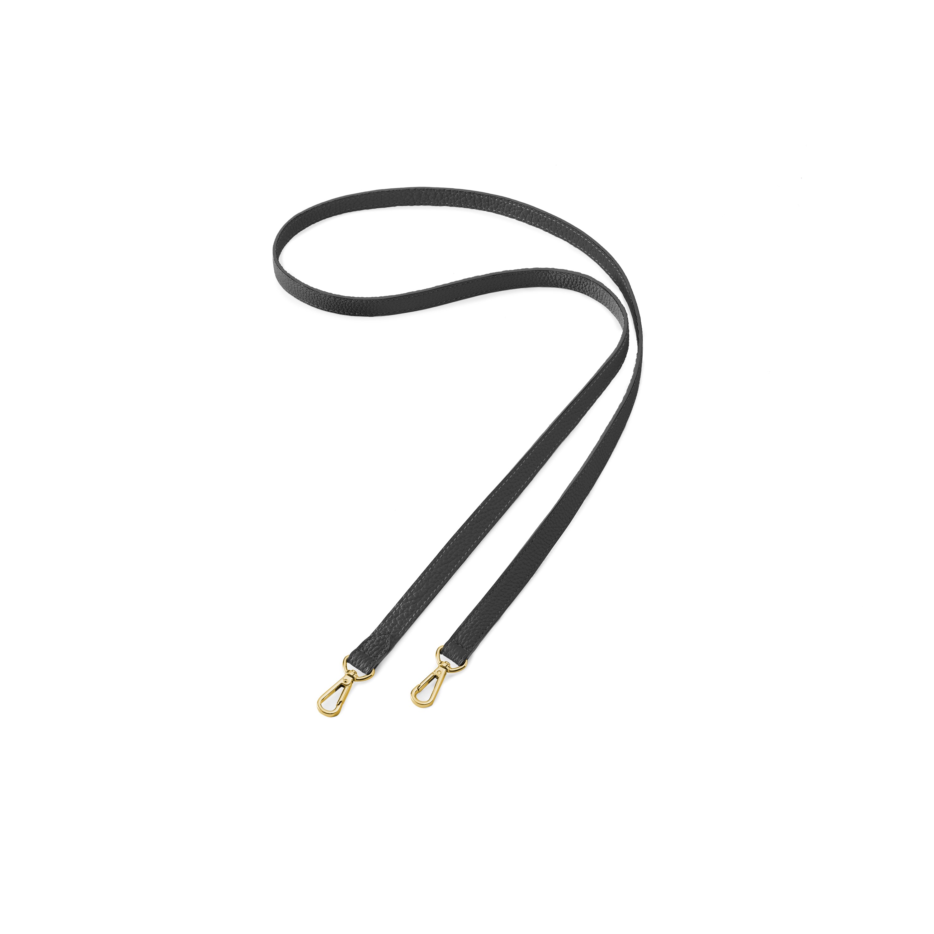 Shoulder Strap for Back Cover Case with Handle Shrink Leather (Black)