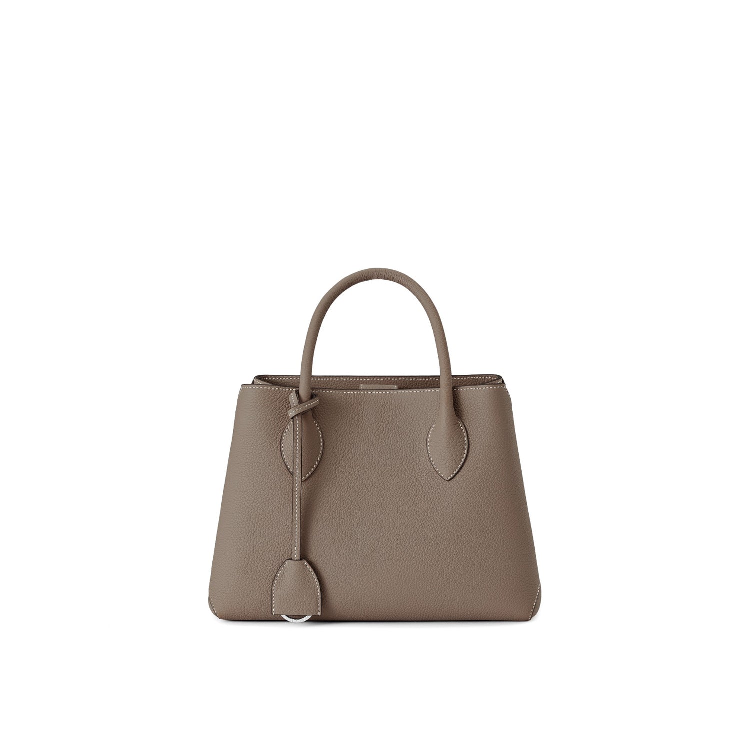 Mia Tote Bag Bottalato Leather (Etoupe - 27)