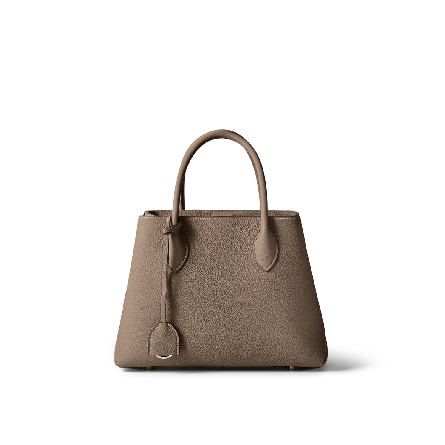Mia Tote Bag Bottalato Leather (Etoupe - 30)