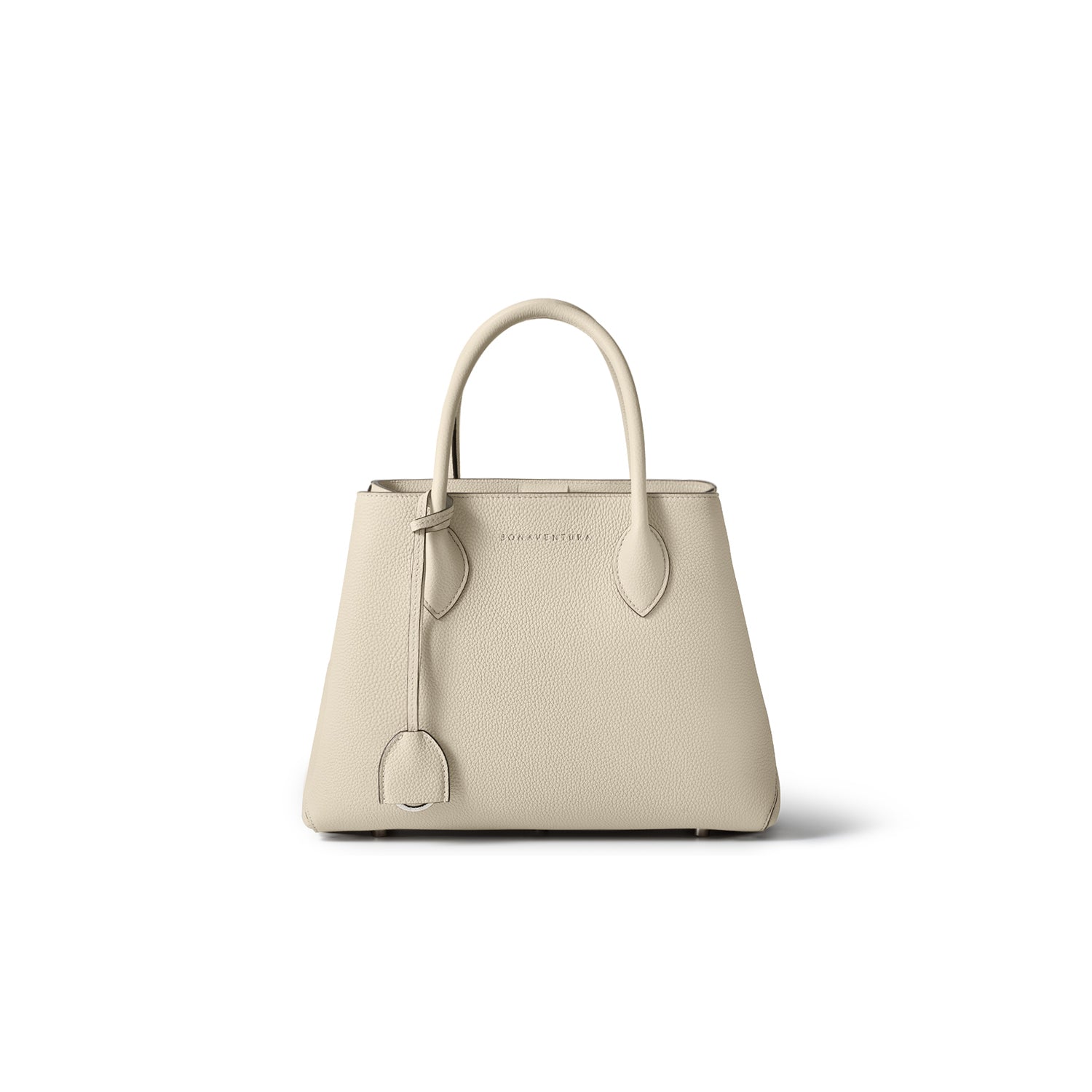 Mia Tote Bag Shrink Leather (Ivory - 30)