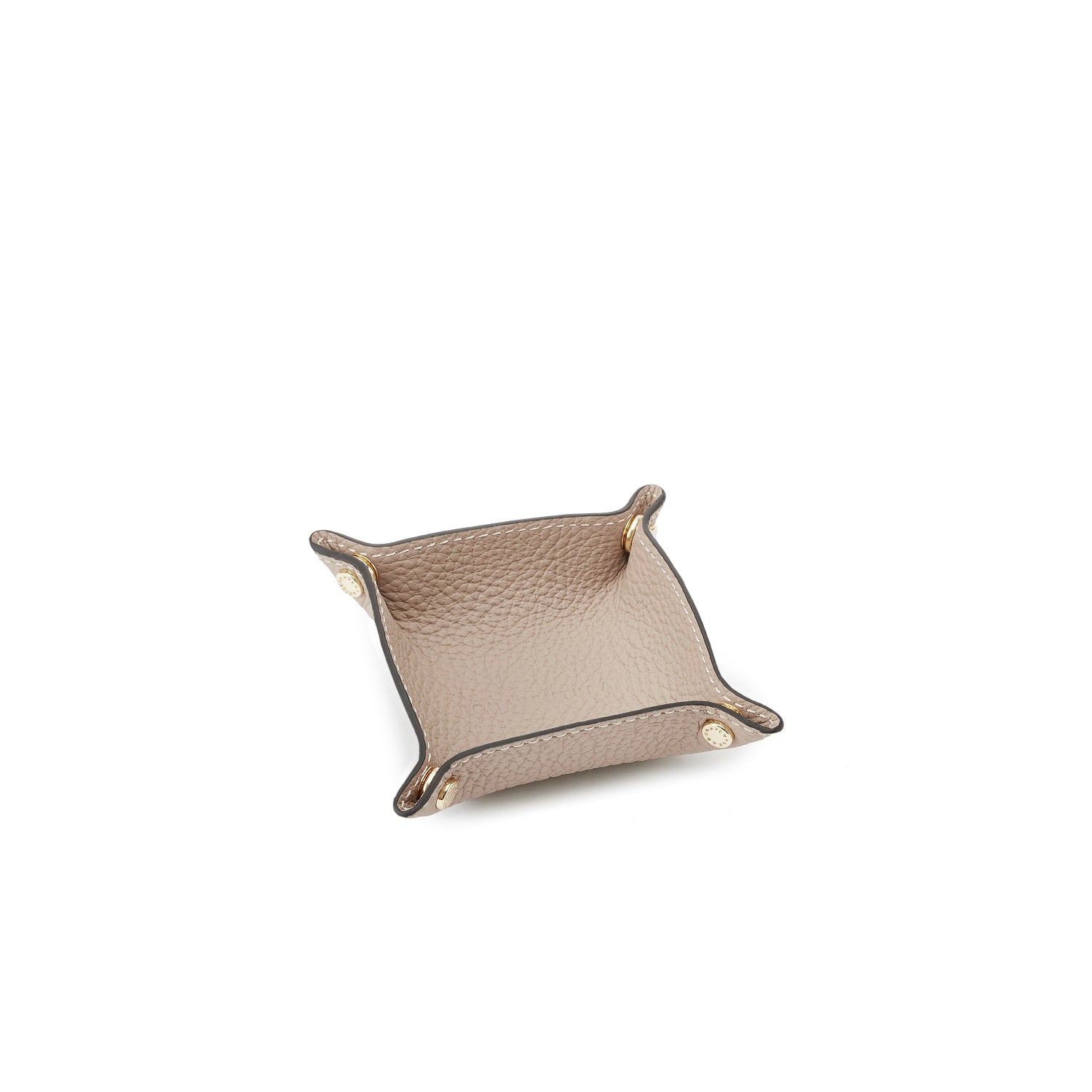 Valet Tray Shrink Leather (Greige - Mini)