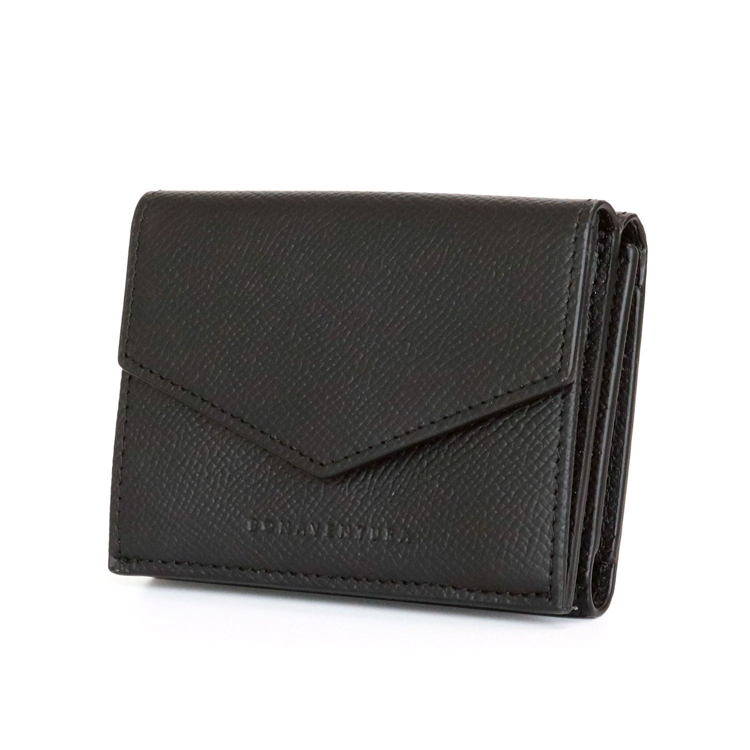 Small Wallet Nobile Leather (Black)