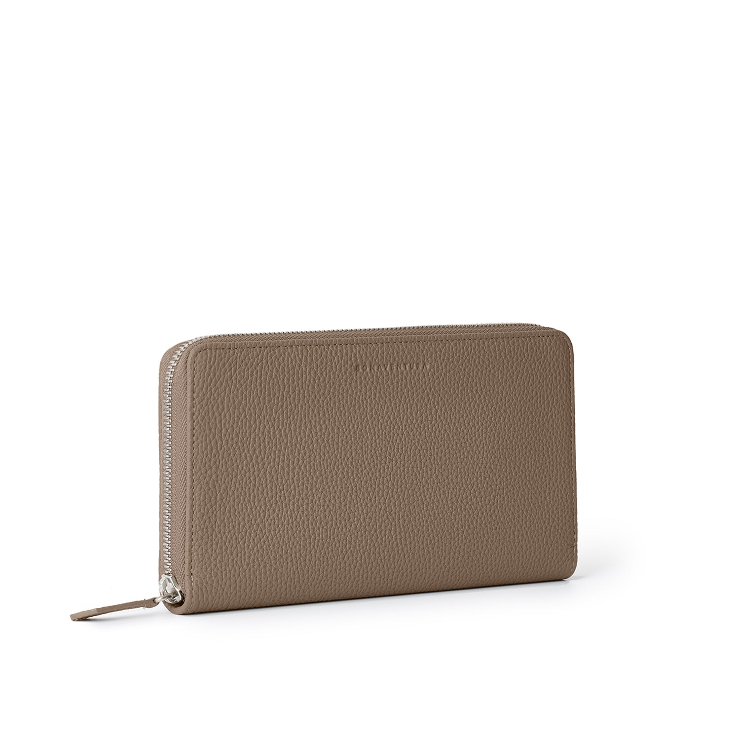 Large Long Wallet Shrink Leather (Etoupe)